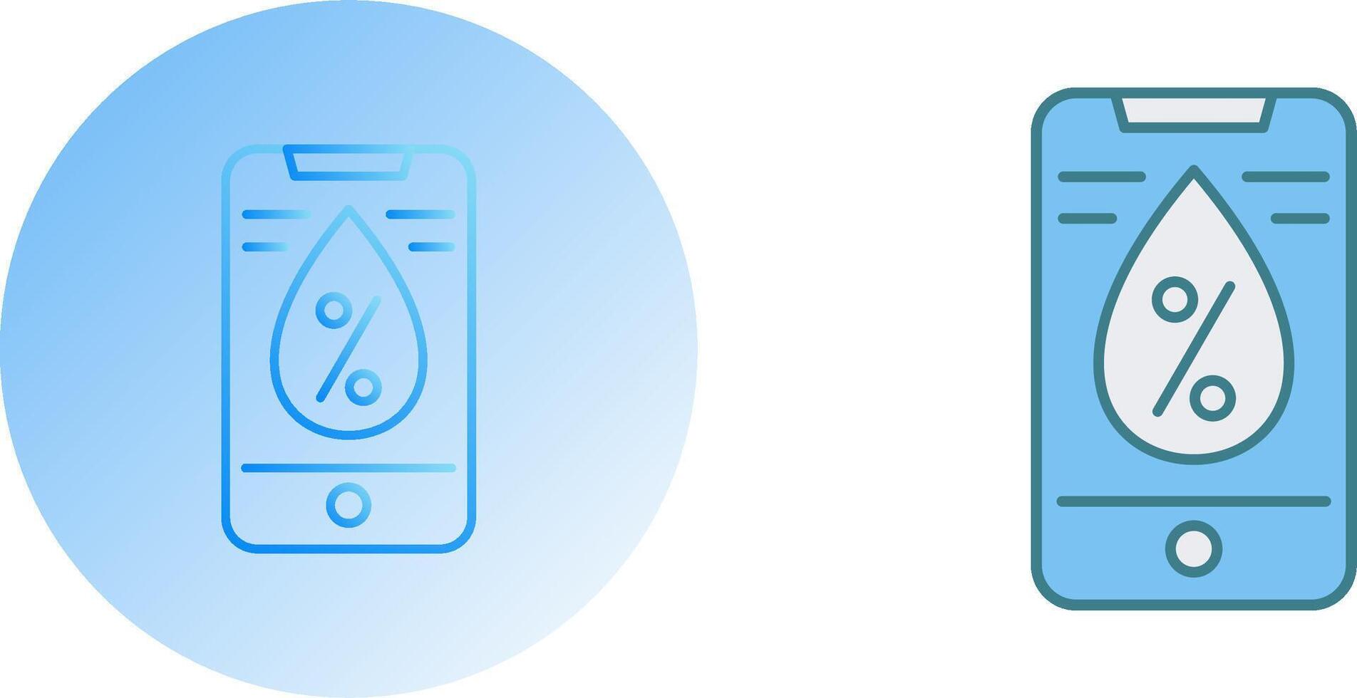 Water Icon Design vector