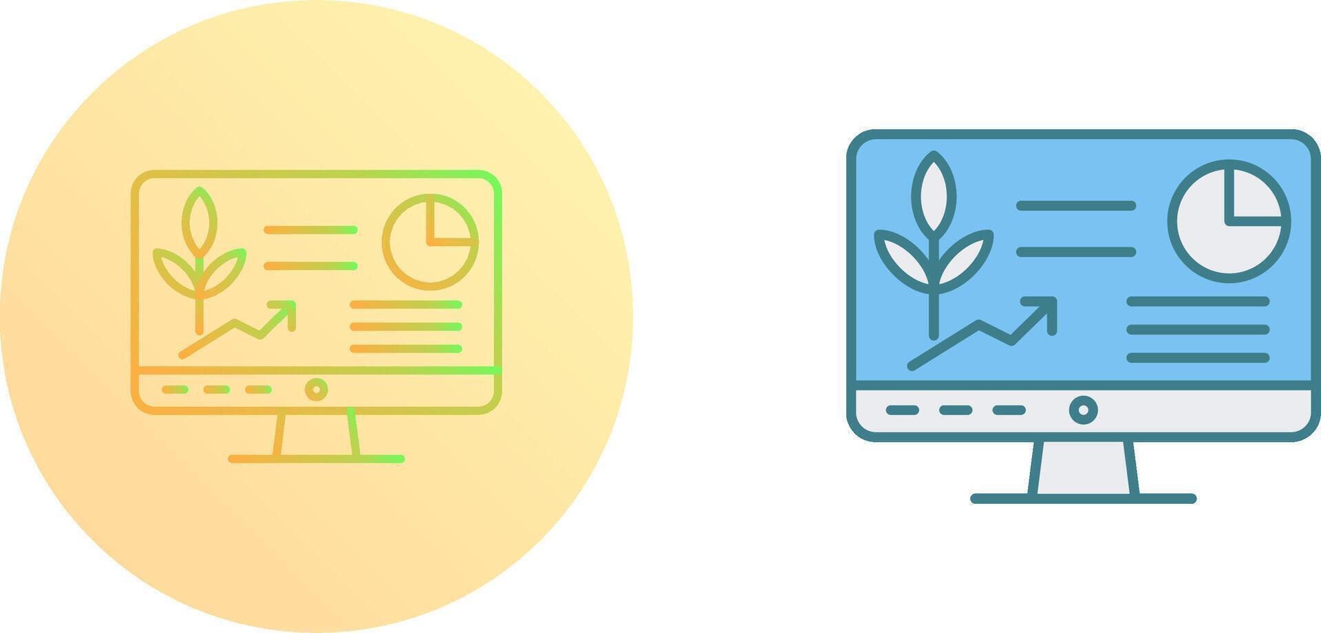 Computer Icon Design vector