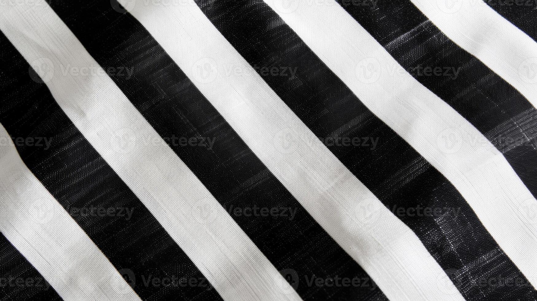 A classic and timeless look featuring thick black and white stripes against a crisp and clean white background photo
