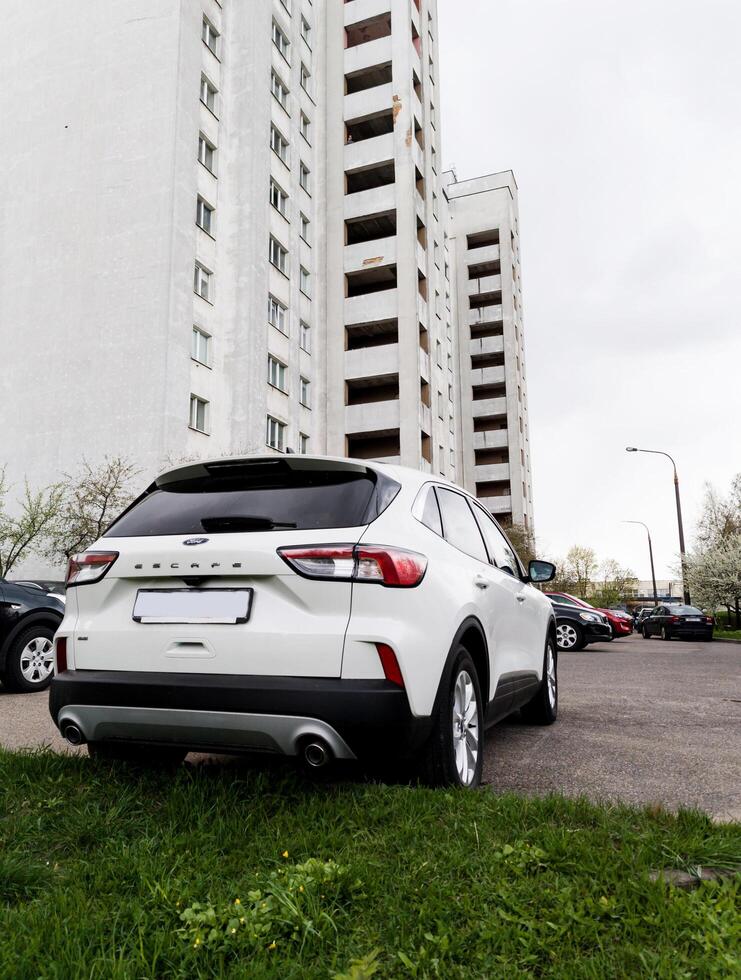 Minsk, Belarus, May 6, 2024 - modern SUV Ford Escape photo