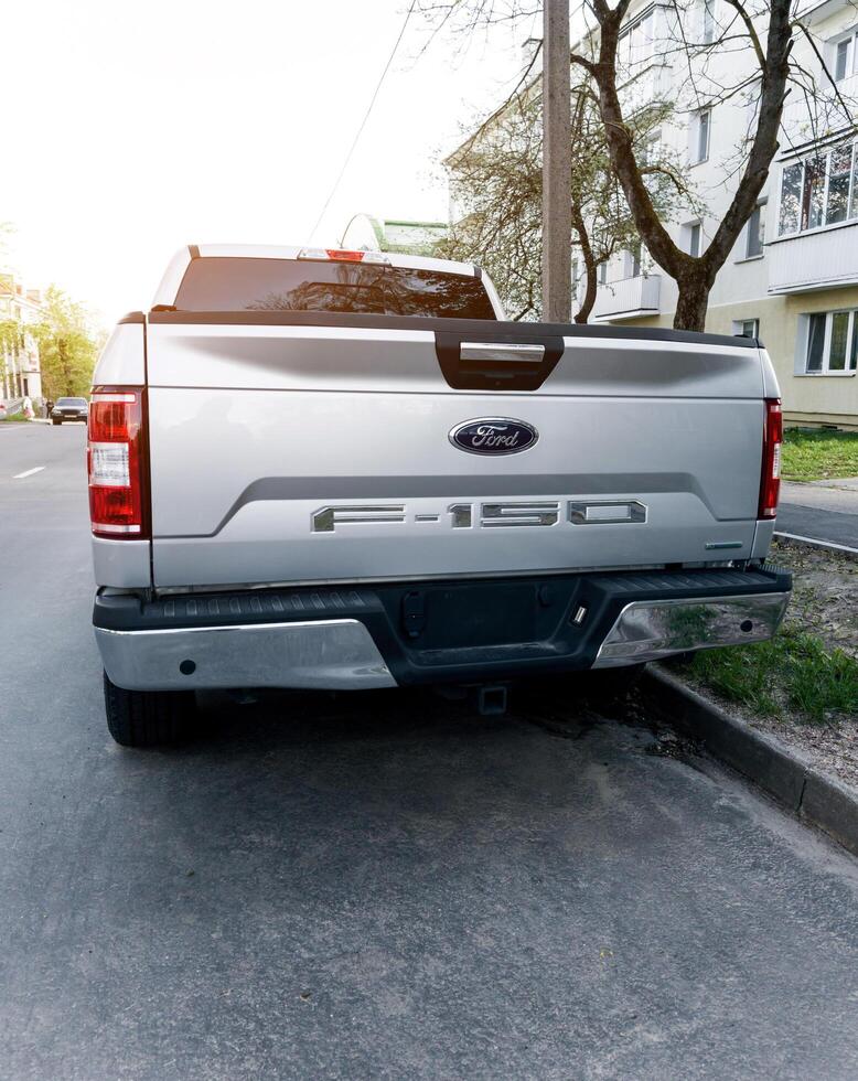 Minsk, Belarus, May 6, 2024 - American truck Ford F-150 photo