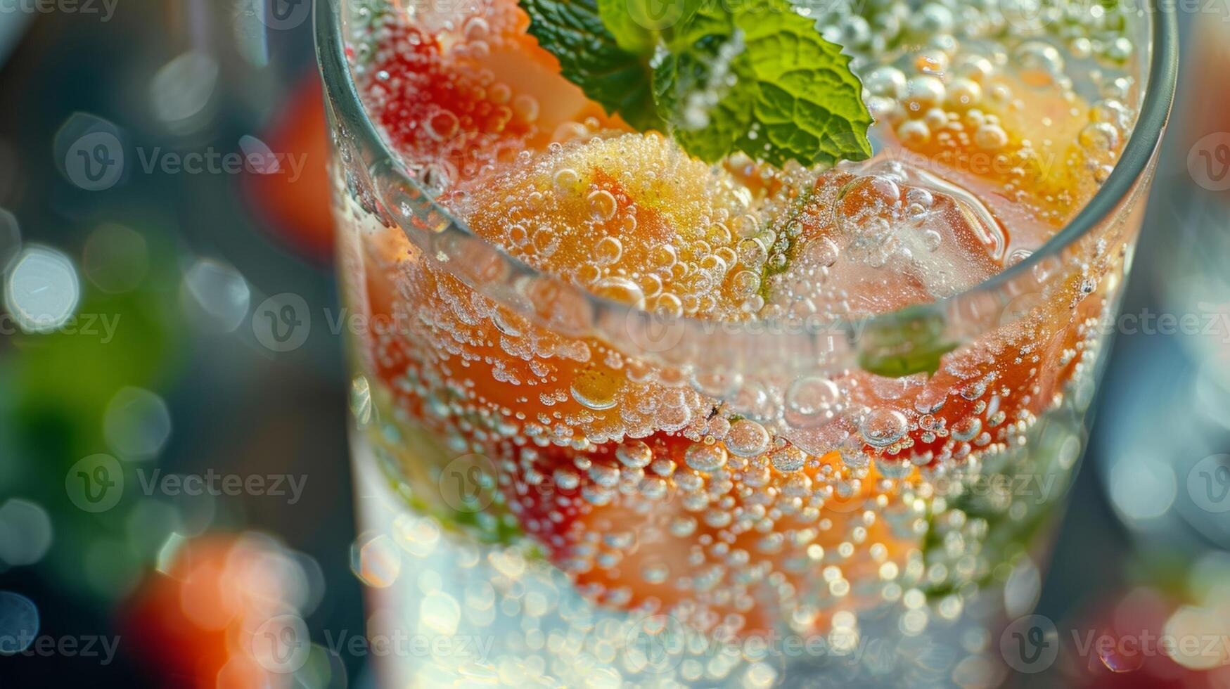 Let the countdown to Christmas begin with a sparkling blend of gfruit juice club soda and a hint of mint photo