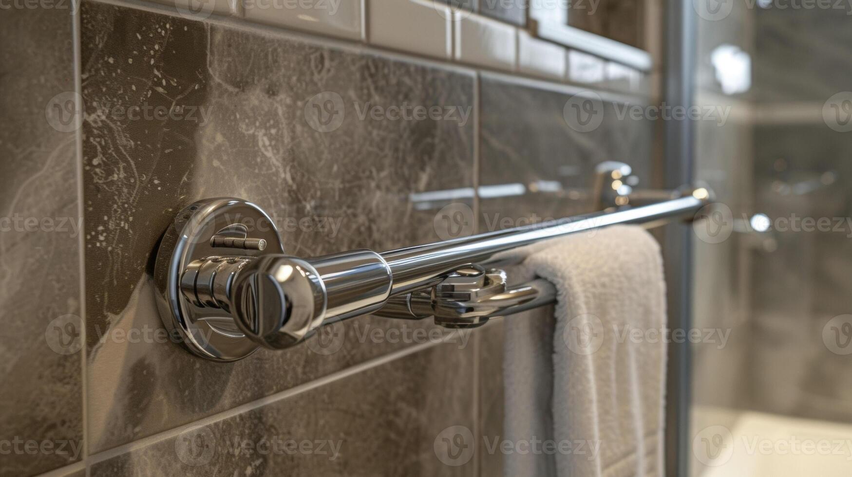 With the addition of a grab bar seniors and those with disabilities can enjoy a safer and more independent experience photo