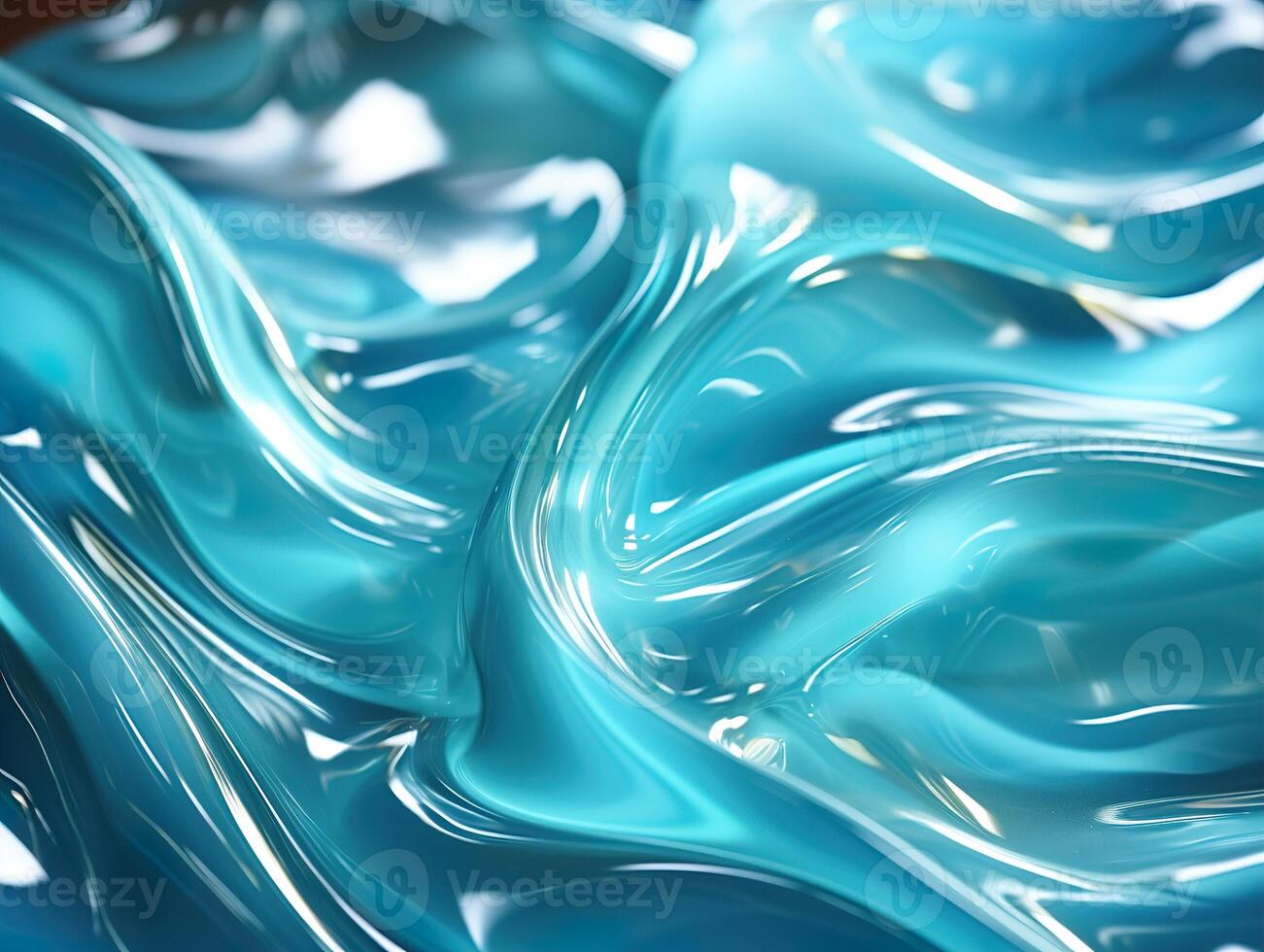 AI generated blue texture water splashes Generative AI photo