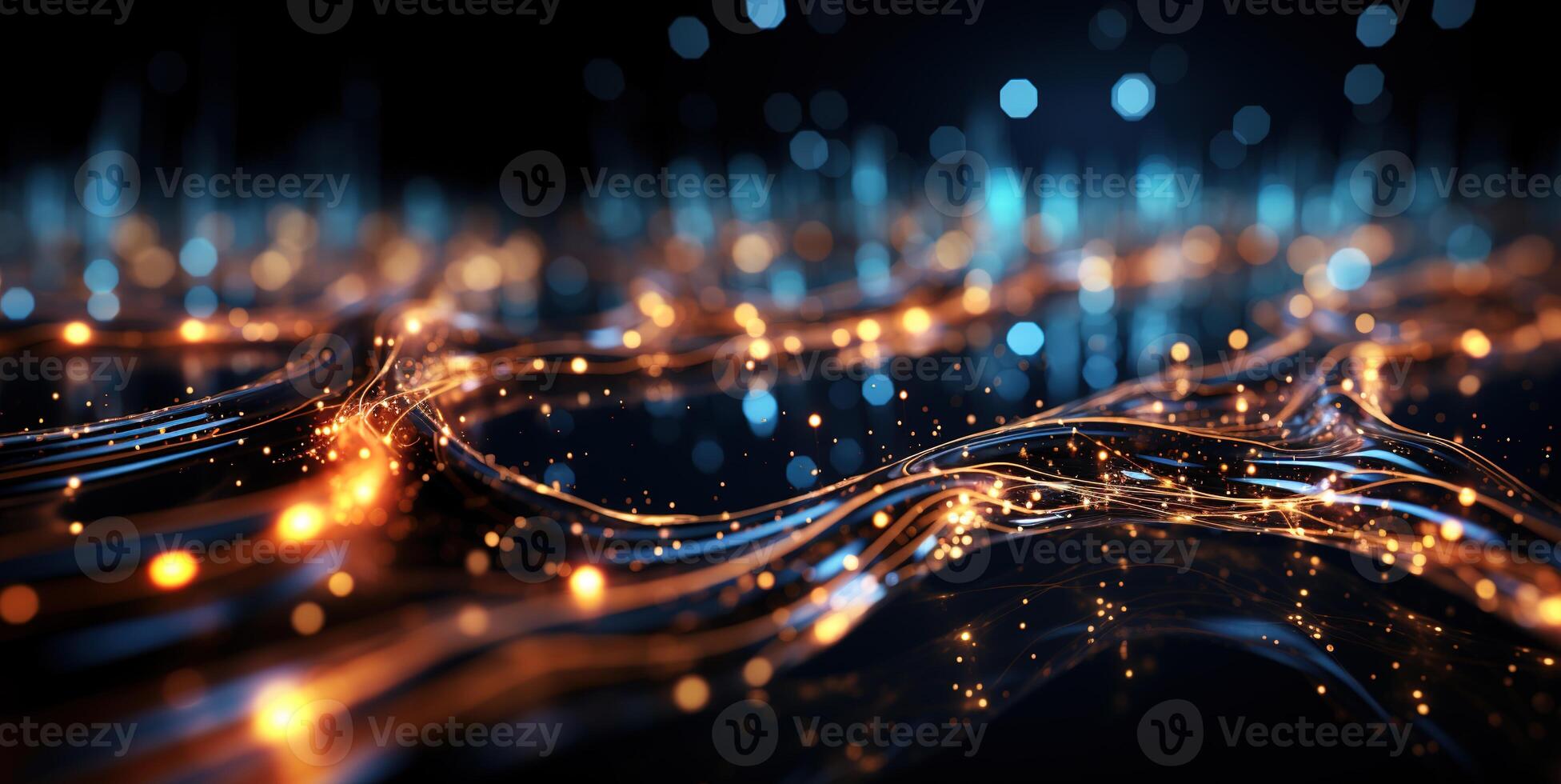 AI generated Data transfer technology concept wallpaper texture Generative AI photo