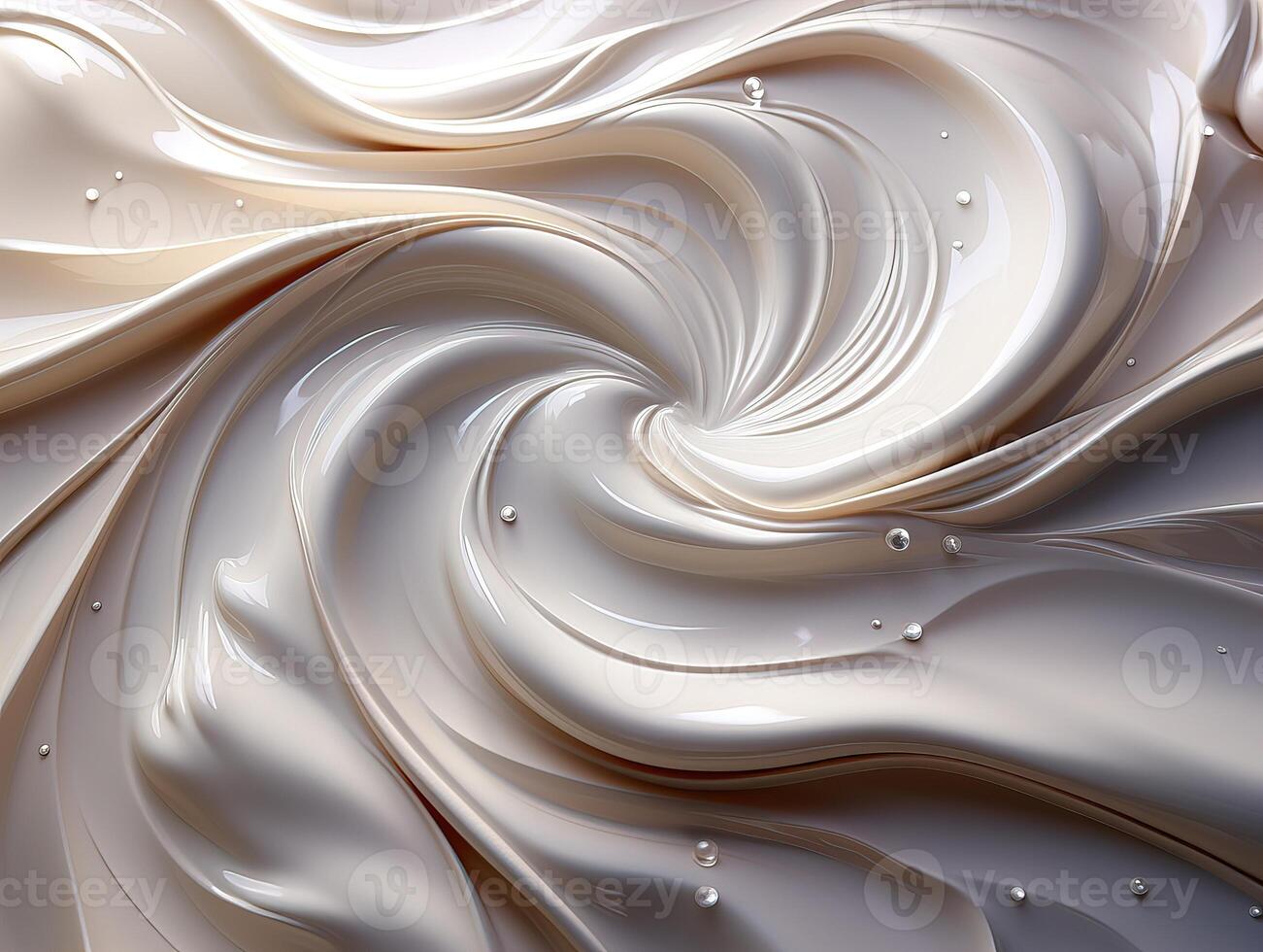 AI generated cosmetic cream texture Generative AI photo