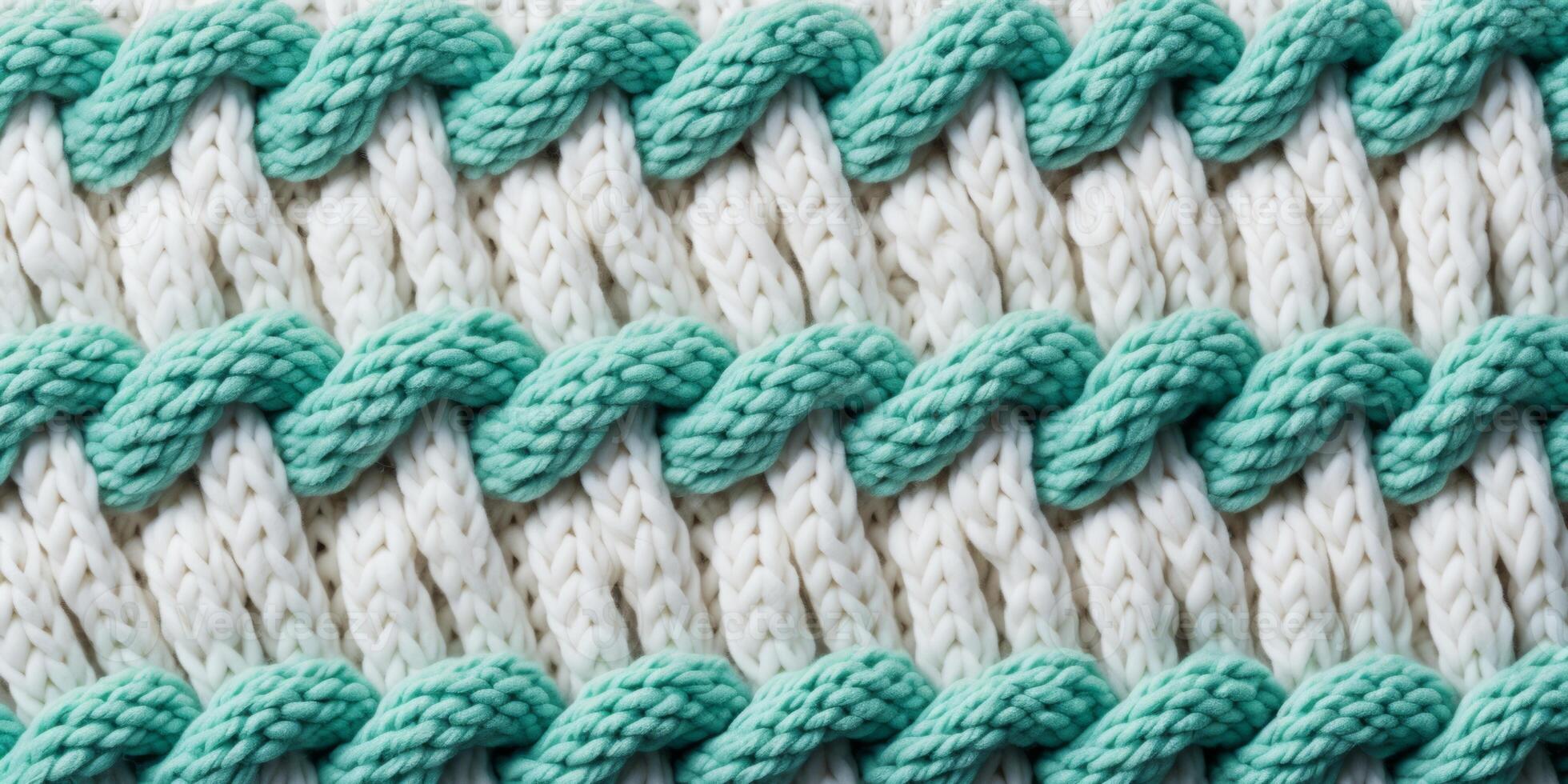 AI generated seamless knitted fabric texture Generative AI photo