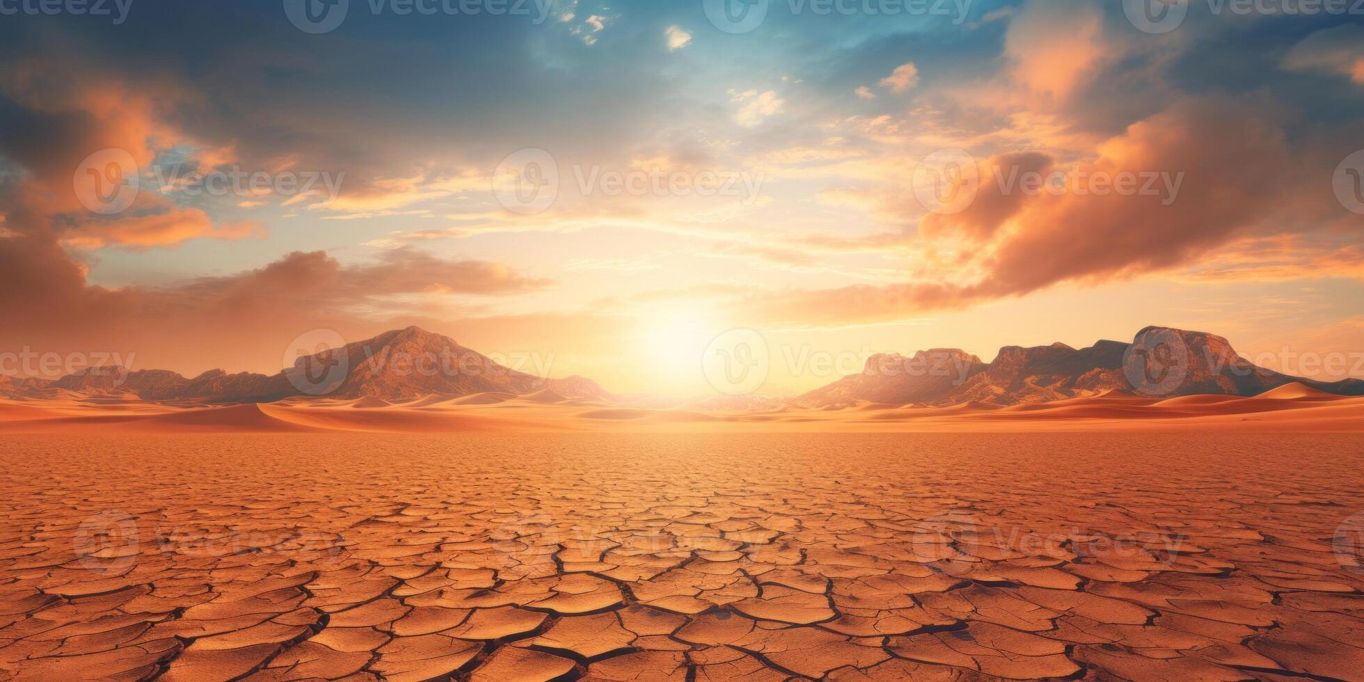 Ai Generated Sahara Desert With Sunset Background Generative Ai Ai Generated Sahara Desert With Sunset Background Generative Ai