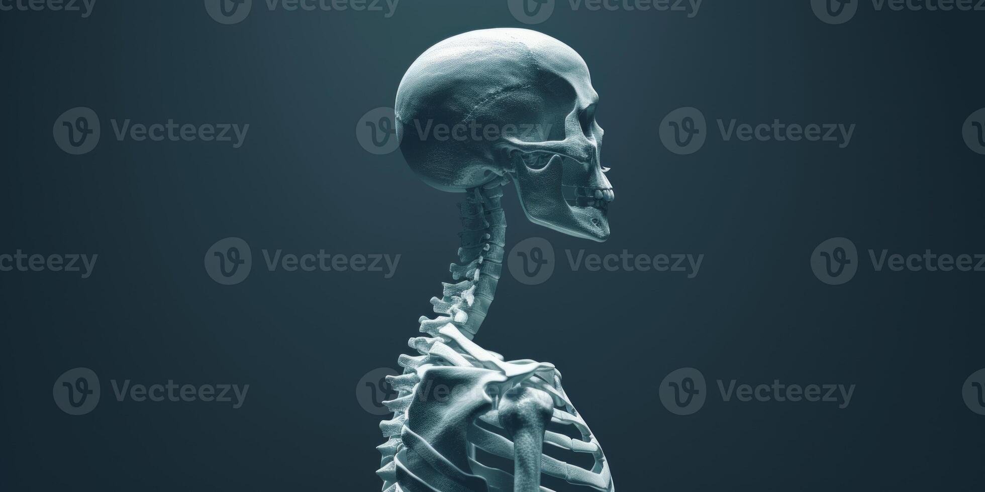 human skeleton model photo