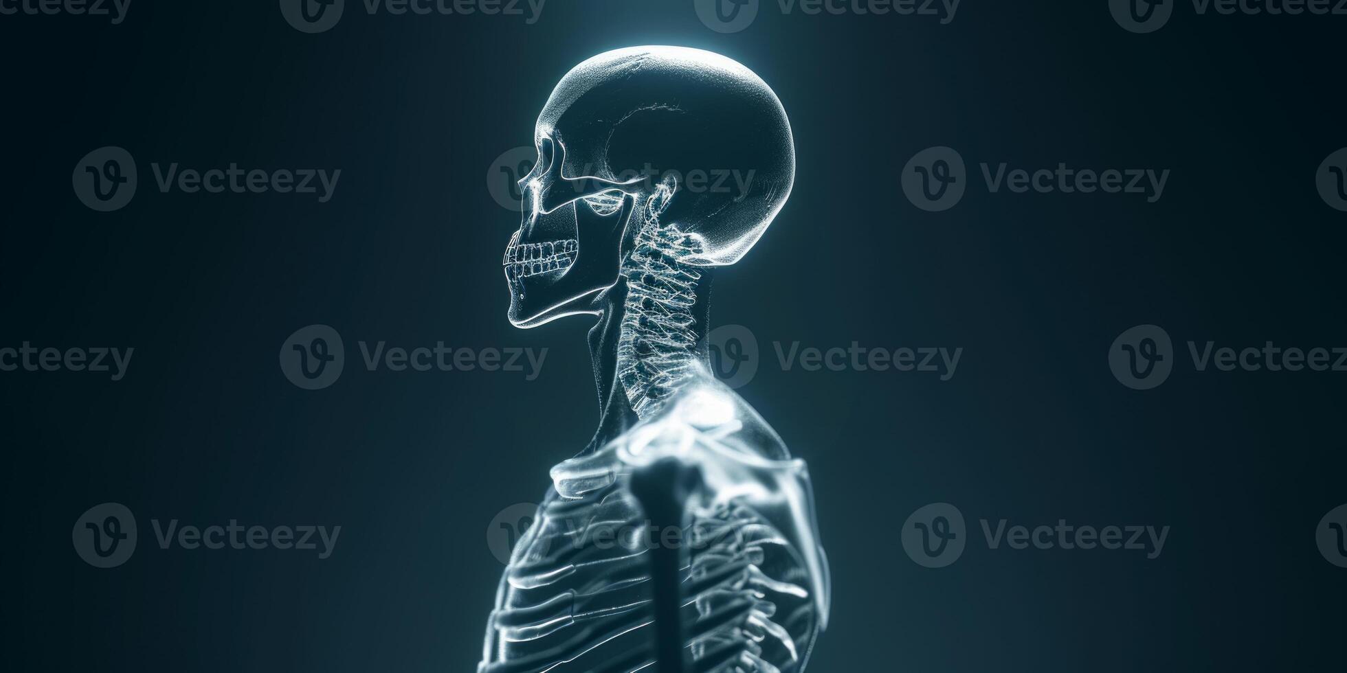 human skeleton model photo