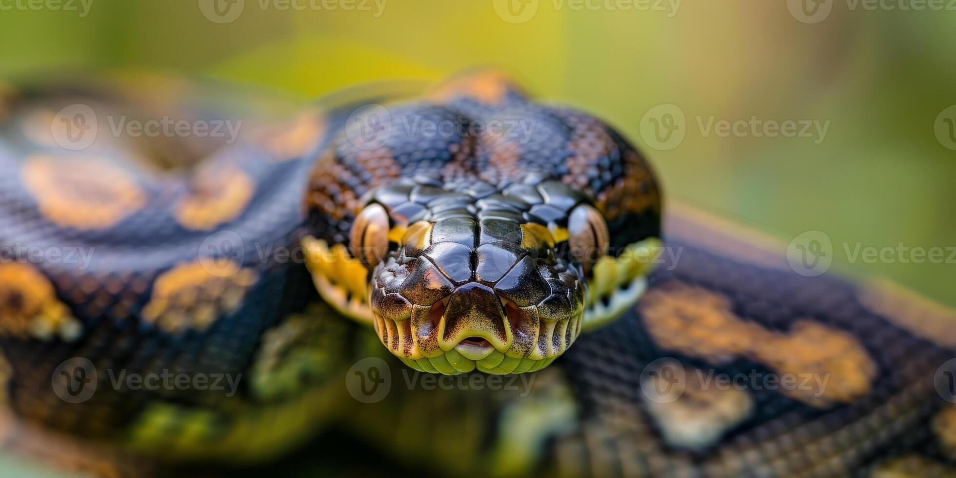 python on blurred background wild nature 44533954 Stock Photo at Vecteezy