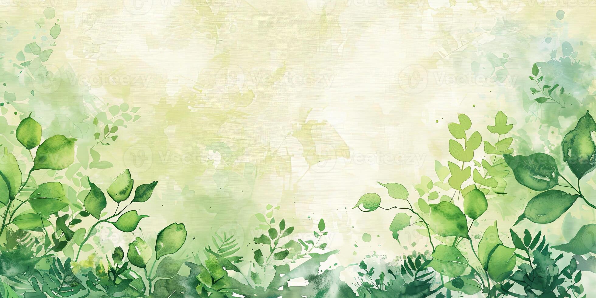 Abstract Botanical Florals background pattern photo
