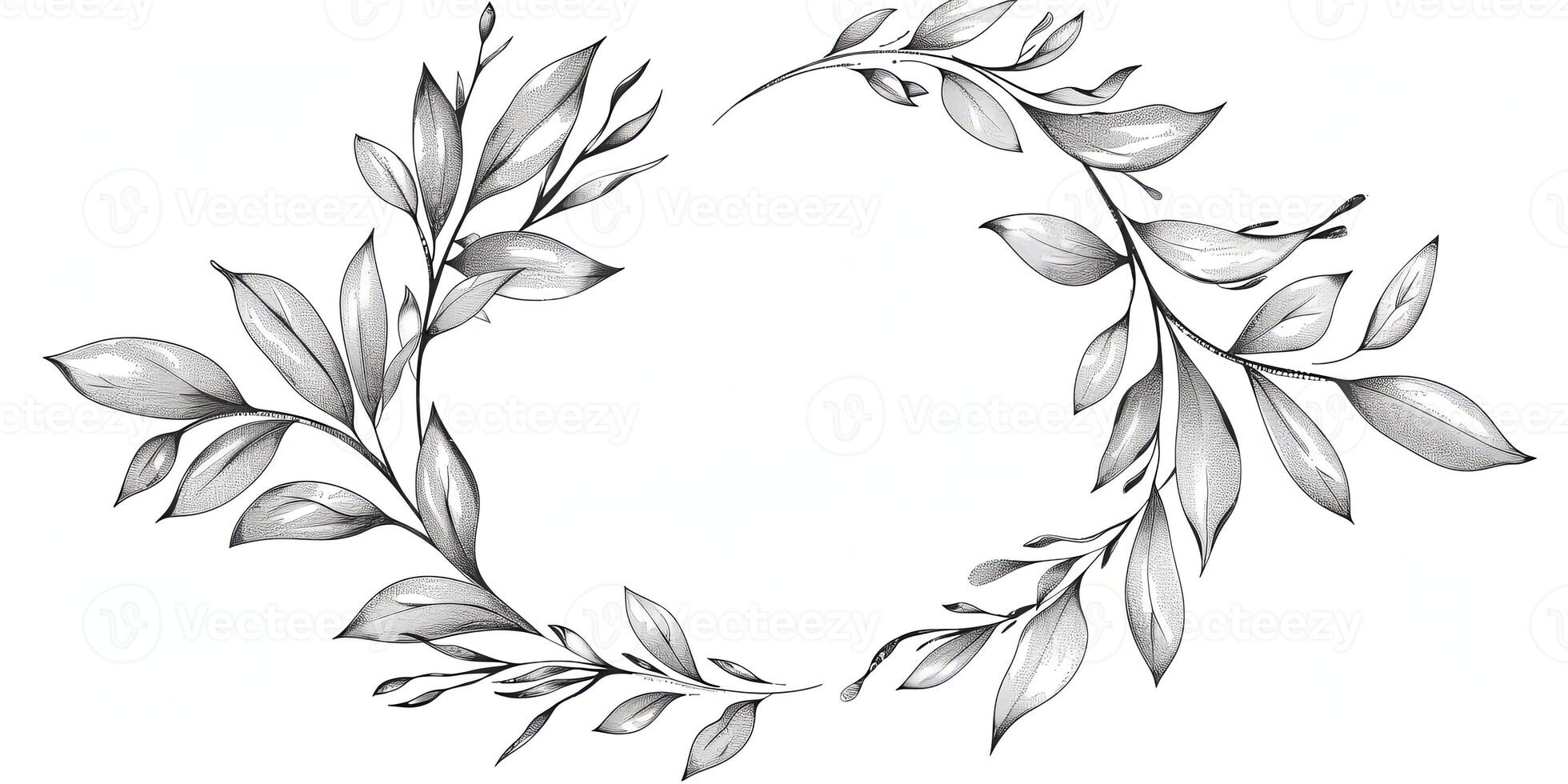 Abstract Botanical Florals background pattern photo