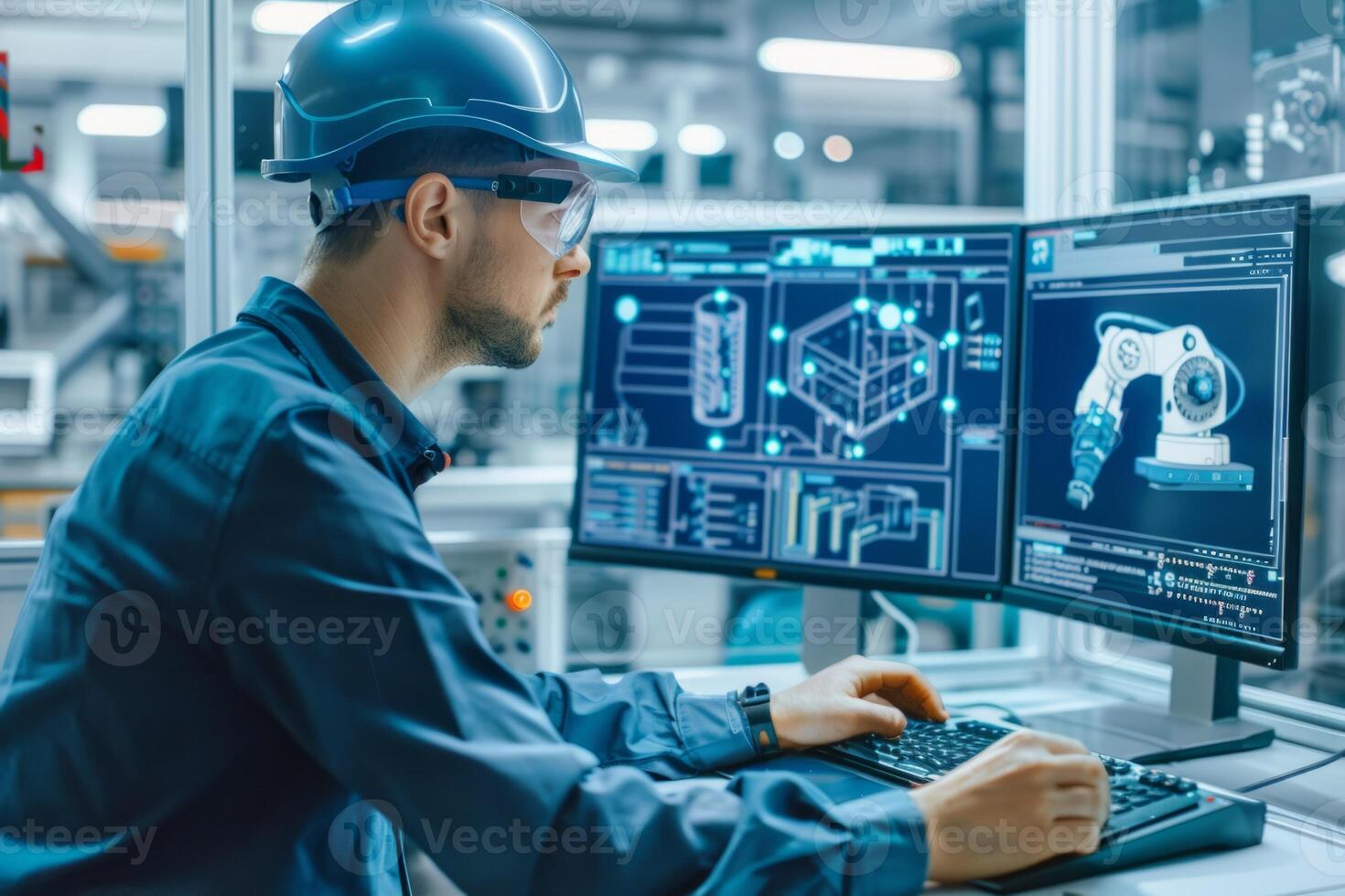 development engineer drawings photo