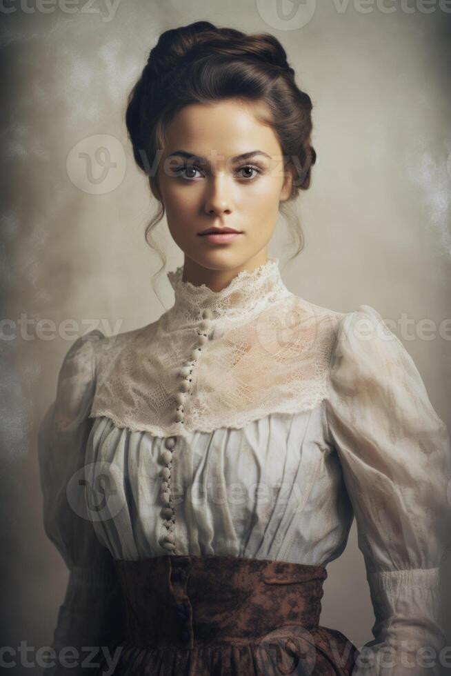 19th century woman portrait photo
