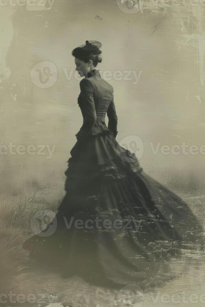 19th century woman portrait photo