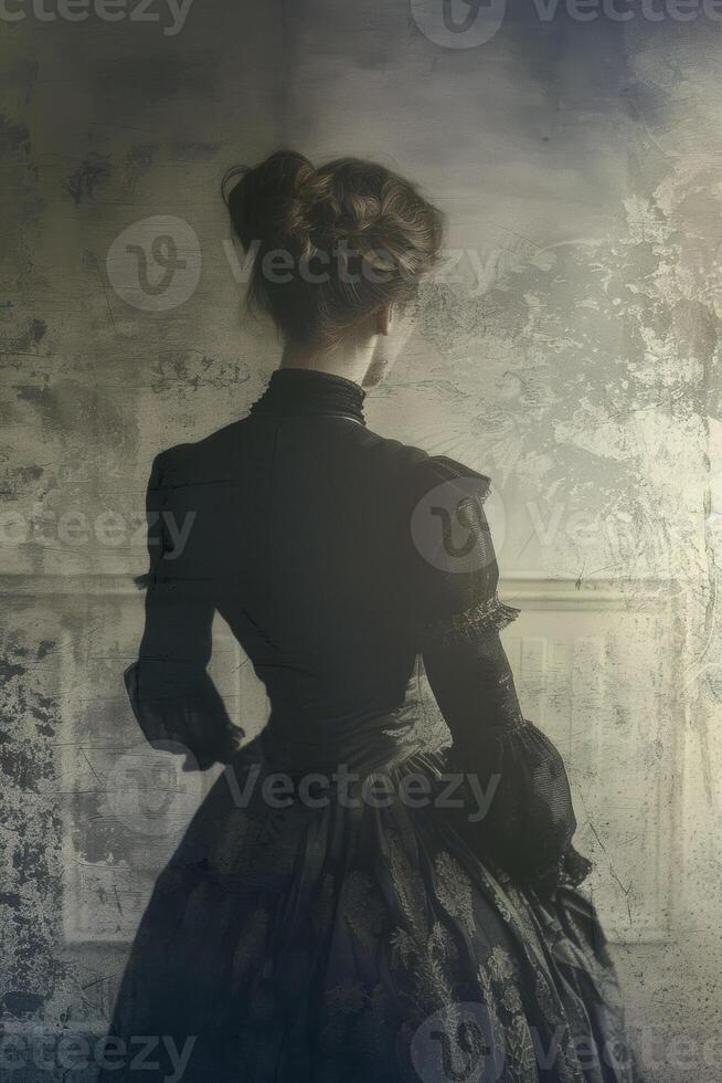 19th century woman portrait photo