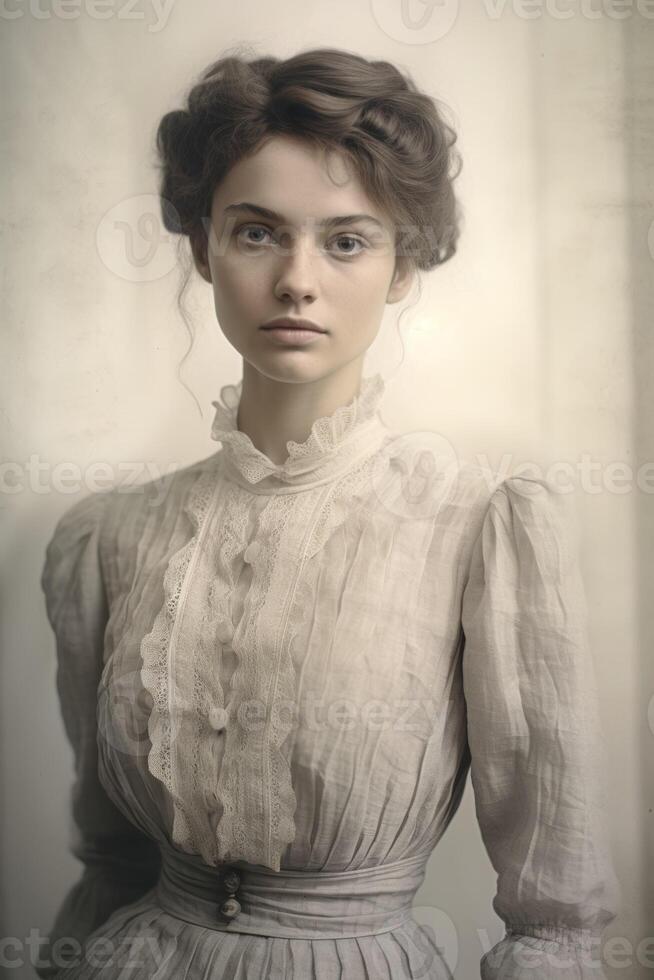 19th century woman portrait photo