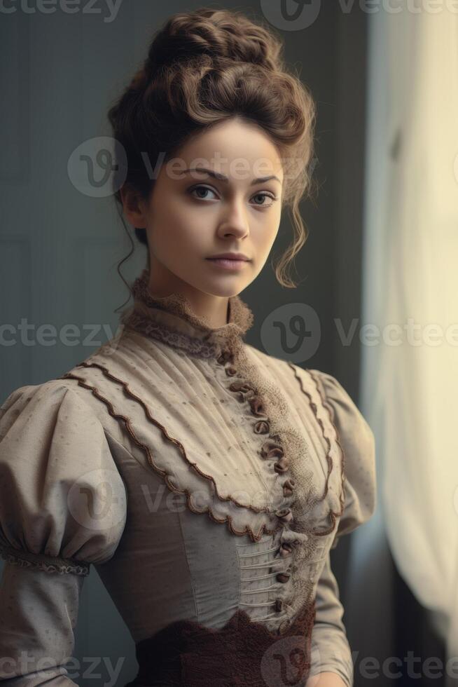 19th century woman portrait photo