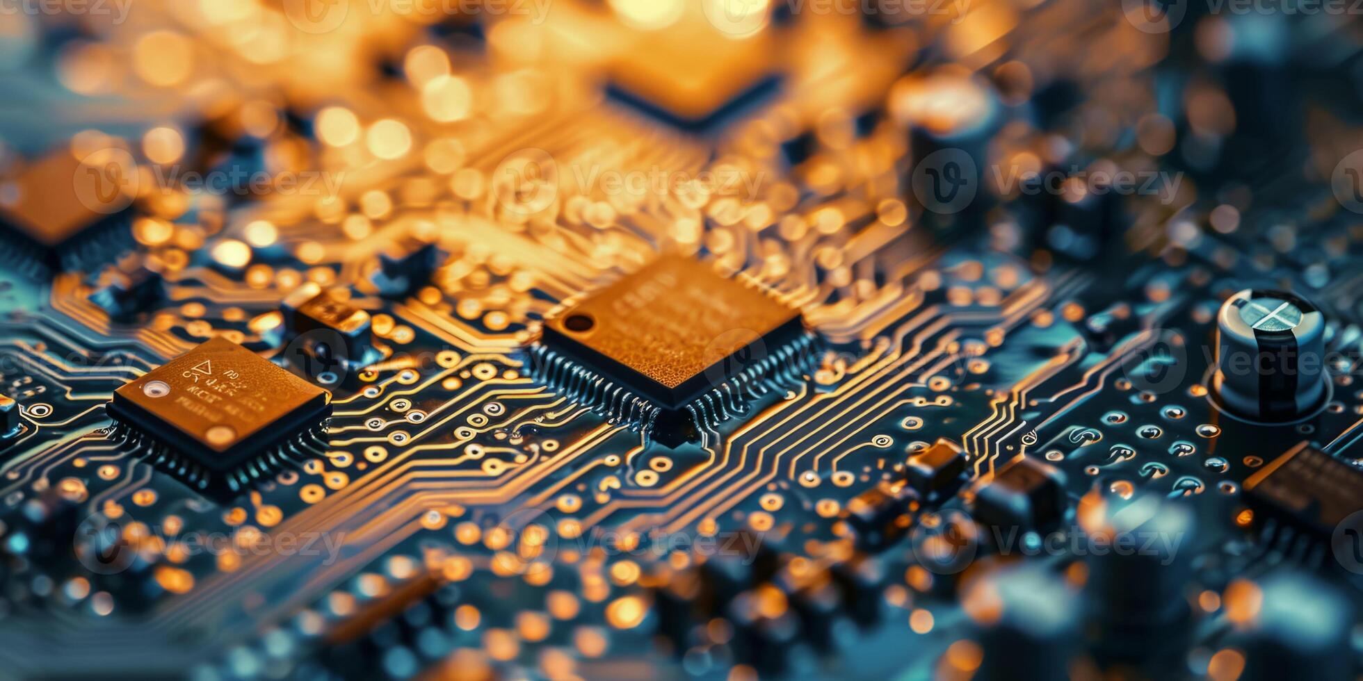 board with chips close-up photo