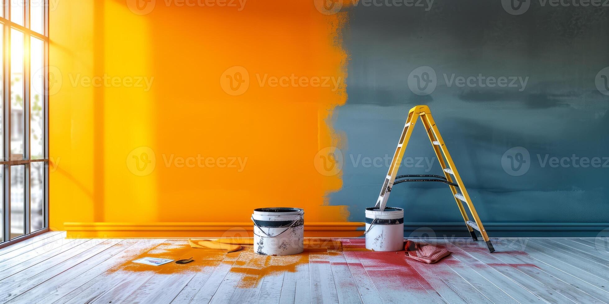 painting room renovation 44538632 Stock Photo at Vecteezy
