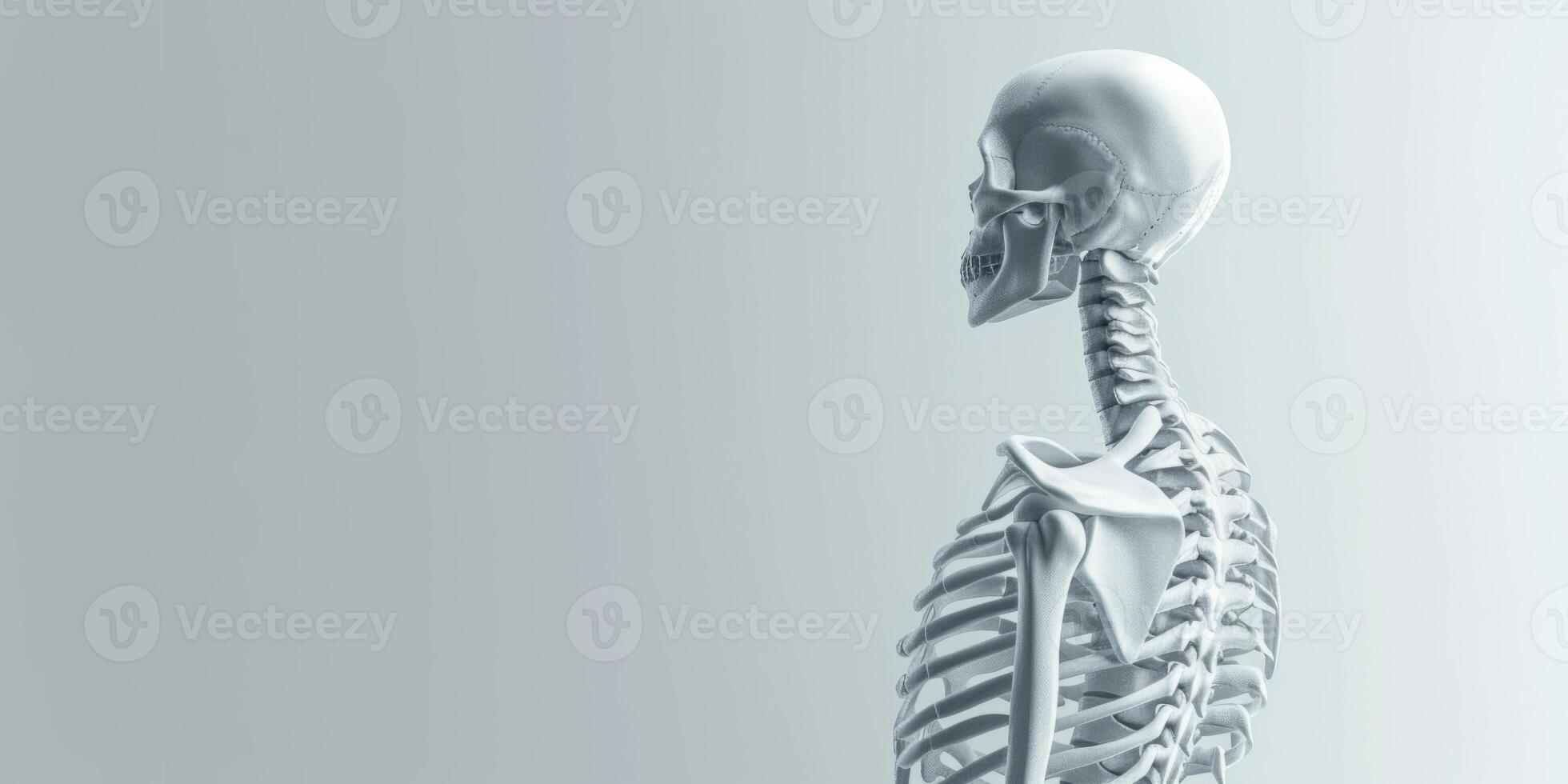 human skeleton model photo