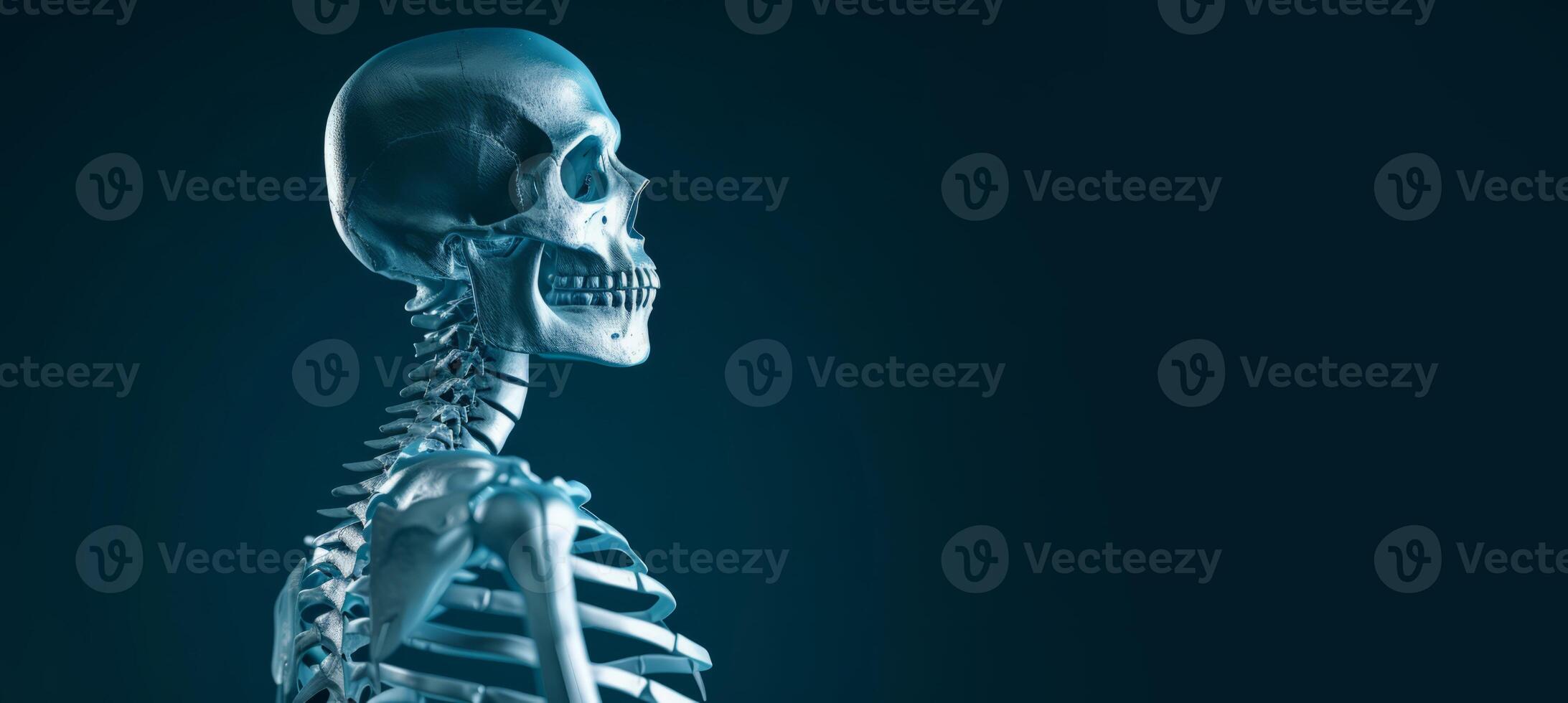 human skeleton model photo