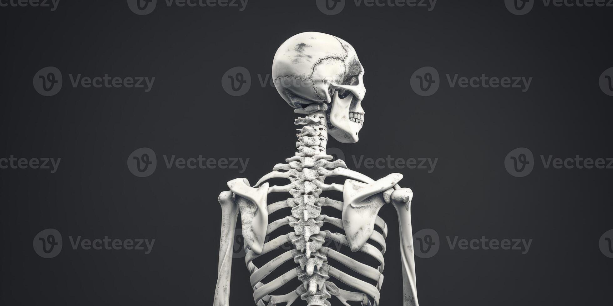human skeleton model photo