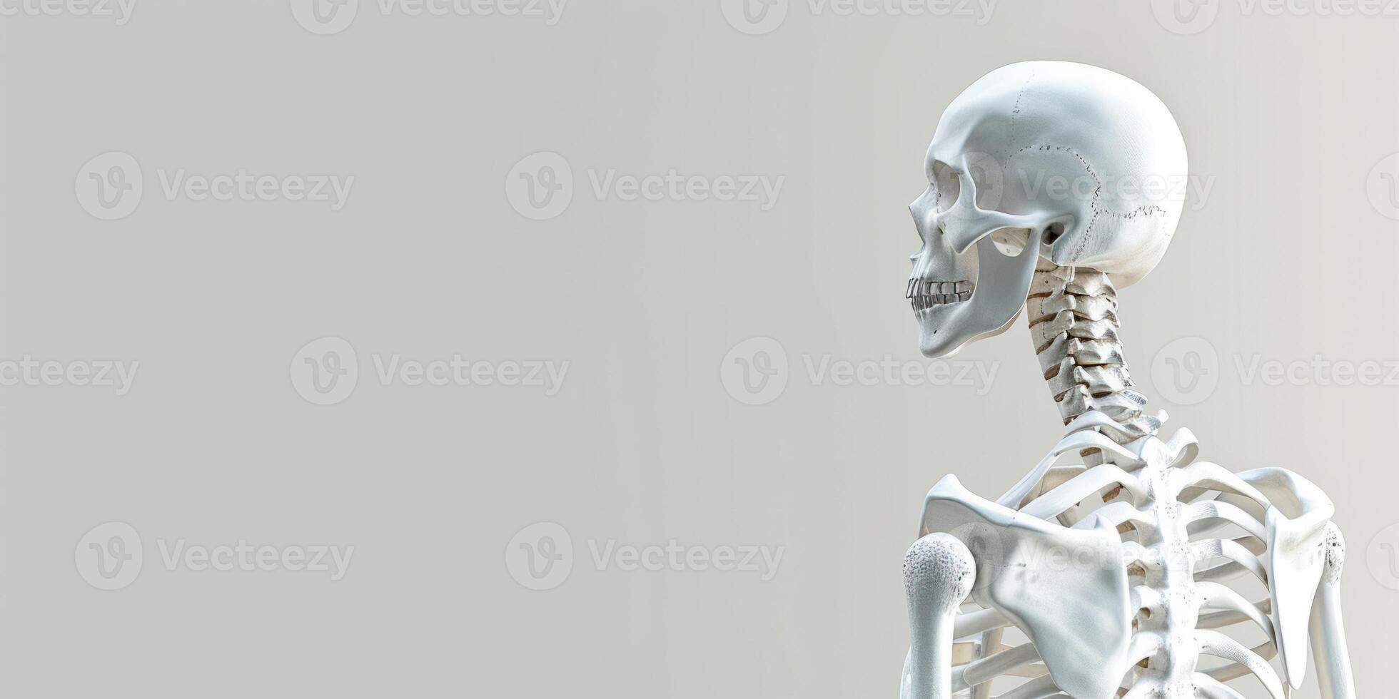 human skeleton model photo