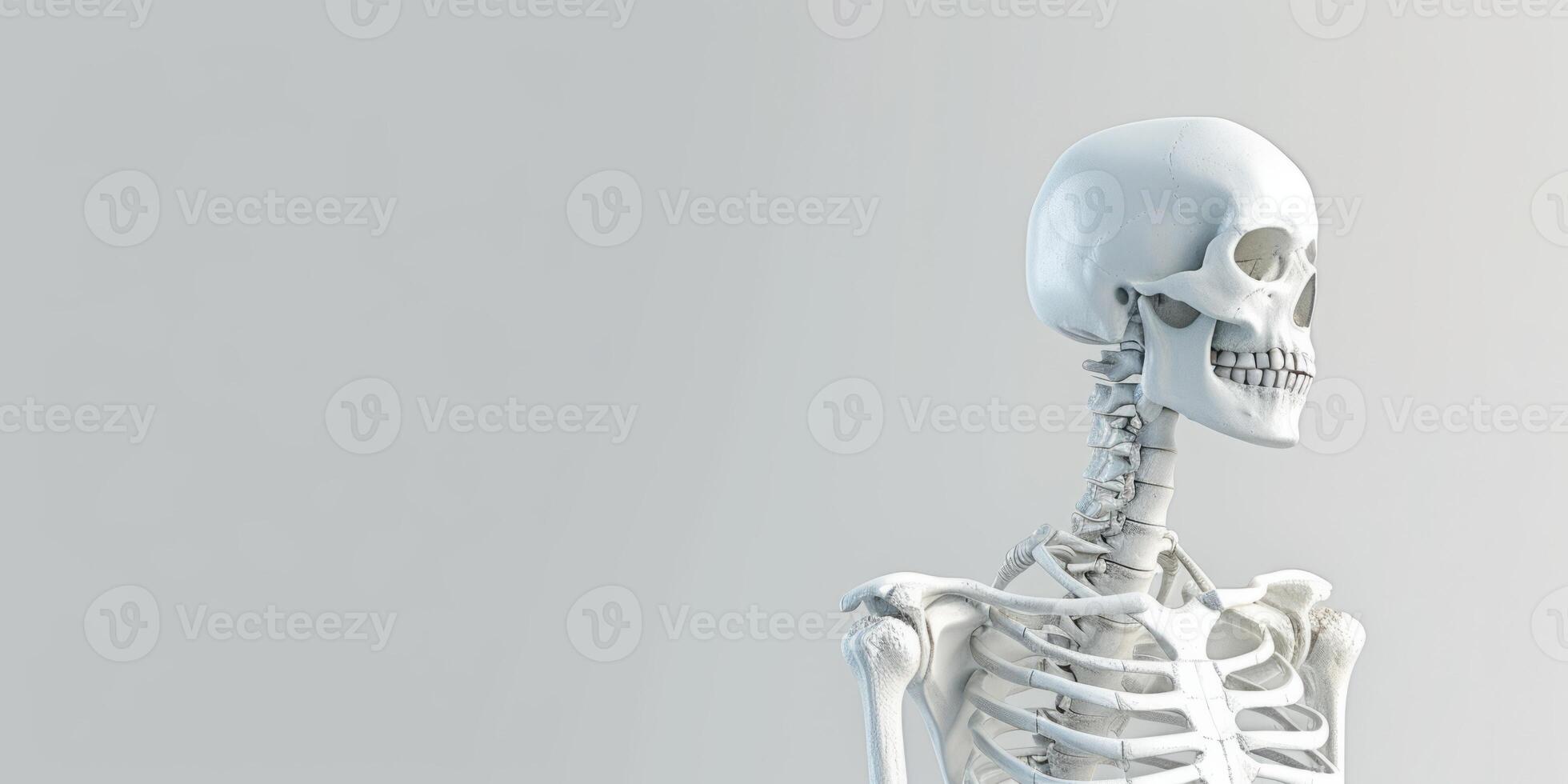 human skeleton model photo