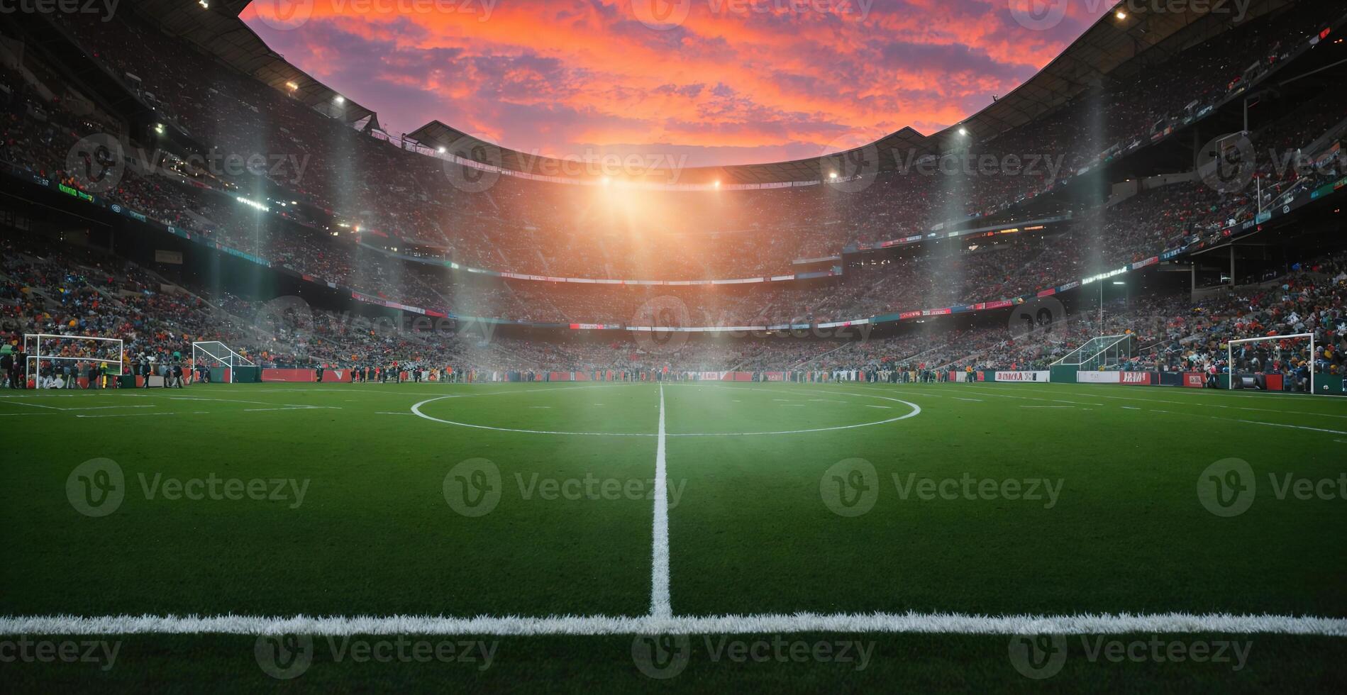 fútbol americano estadio, vacío fútbol americano campo, público en el soportes, foto