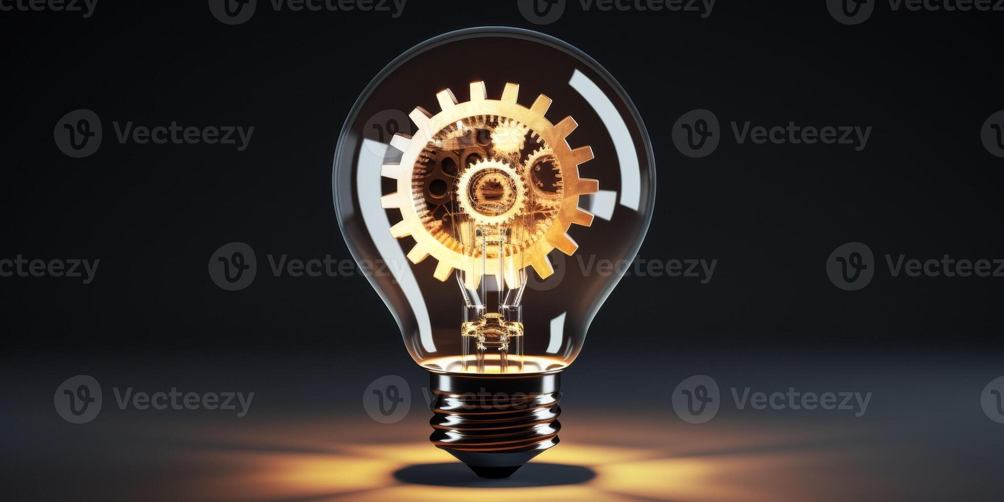 light bulb infographic idea photo