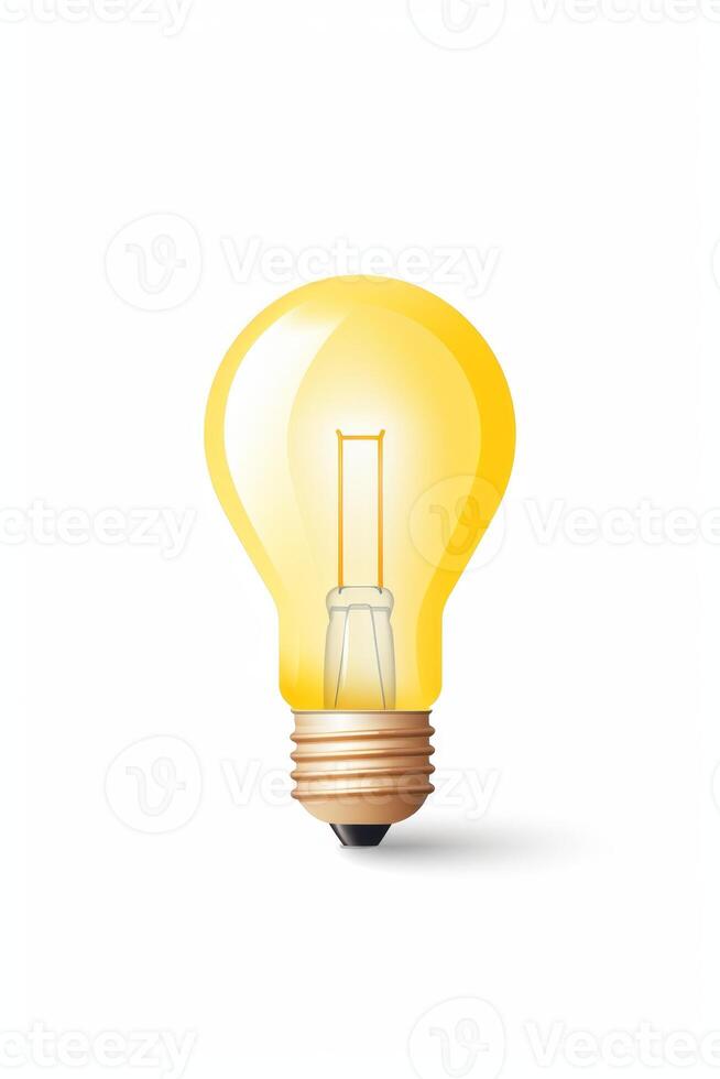 light bulb infographic idea photo