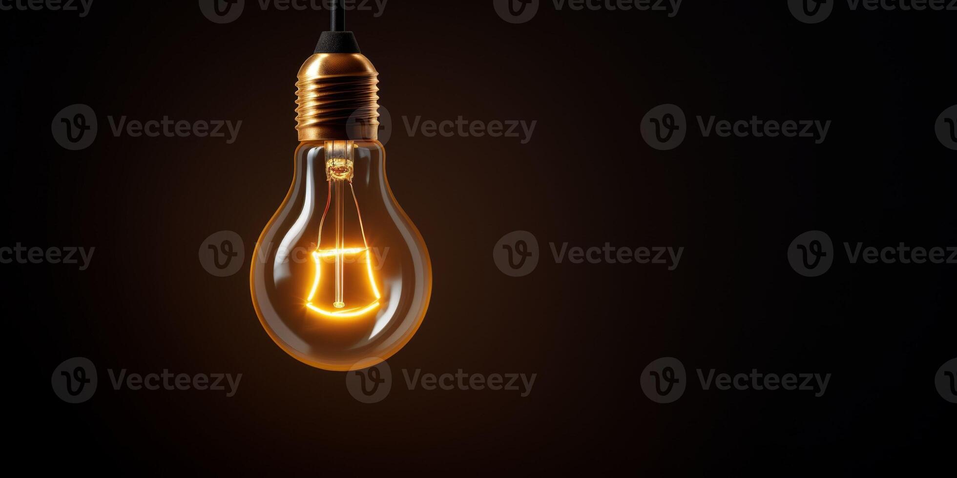 light bulb infographic idea photo