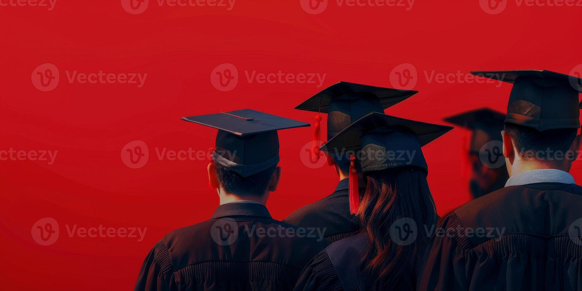 graduate back view photo