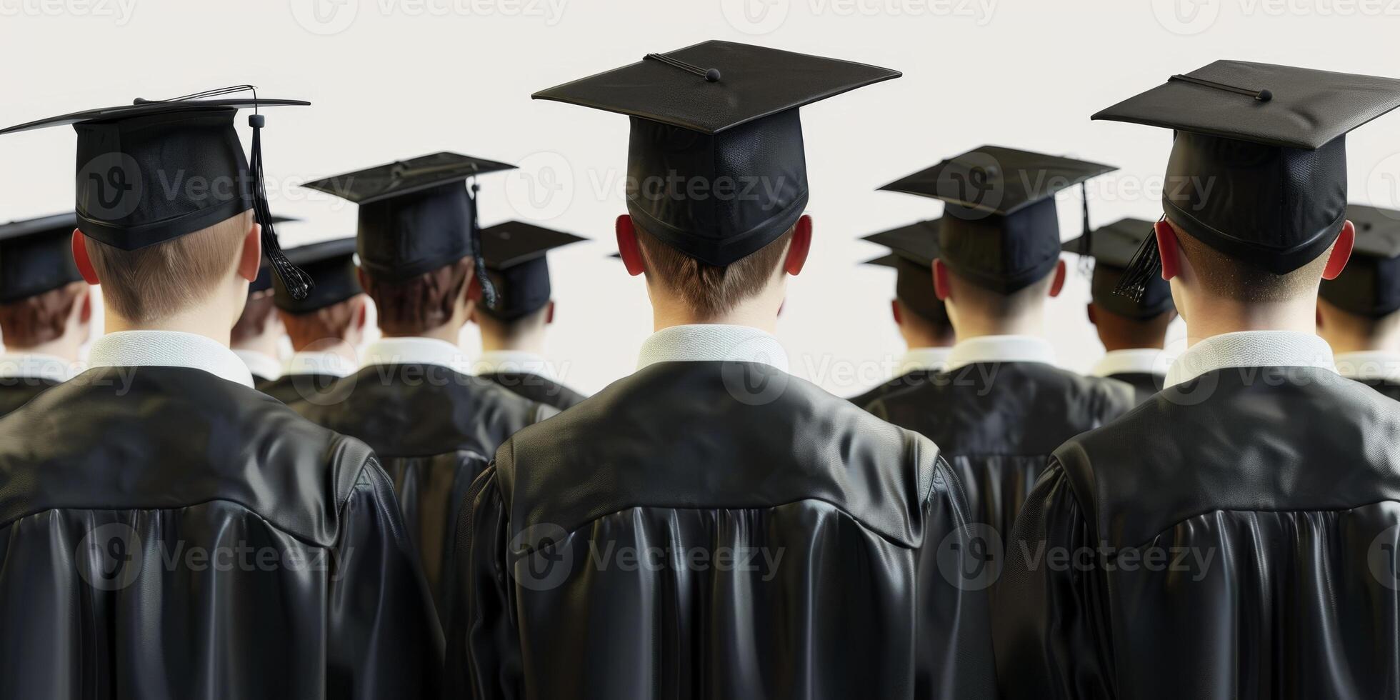 graduate back view photo