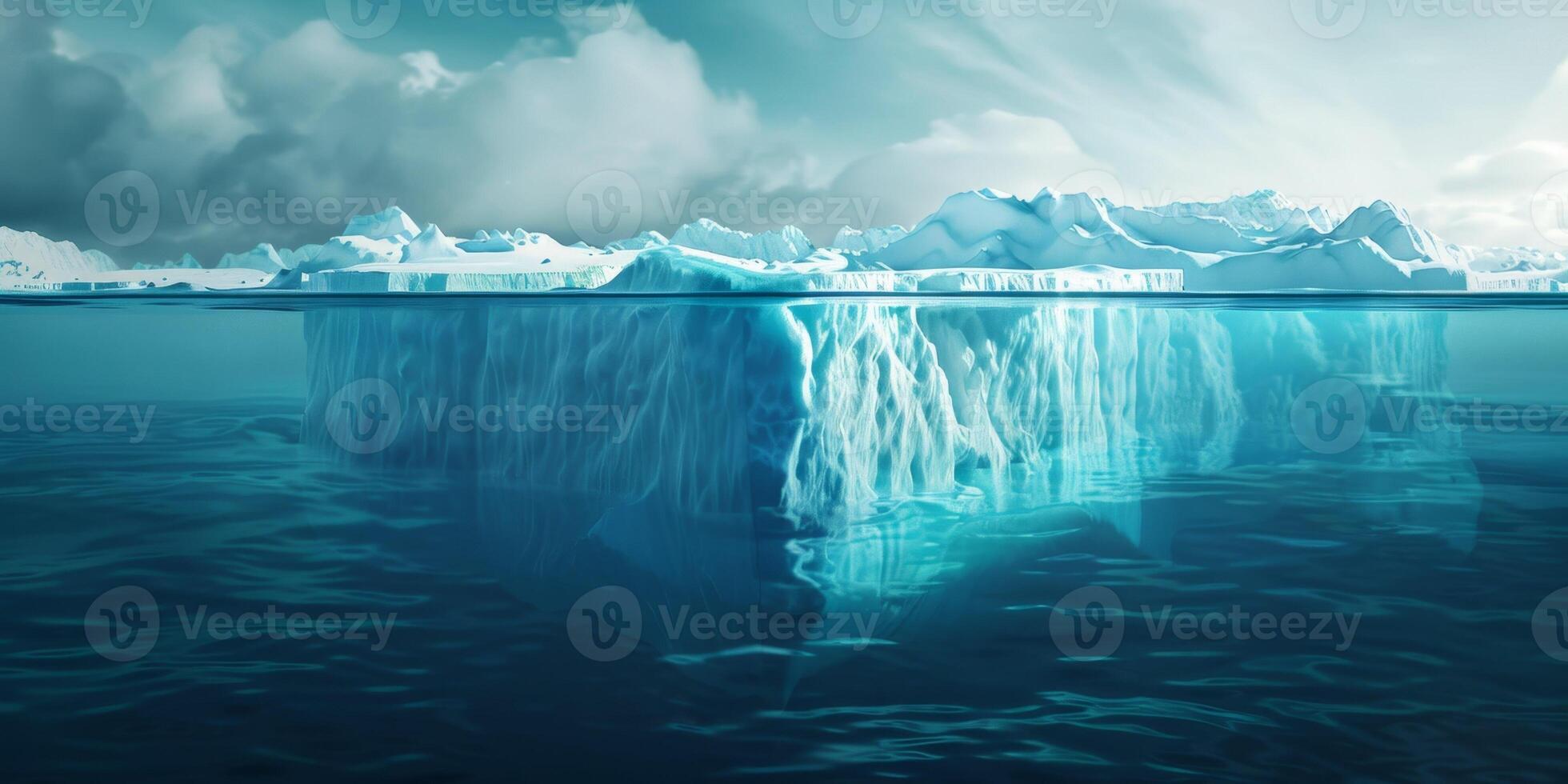 Iceberg in Antarctica photo