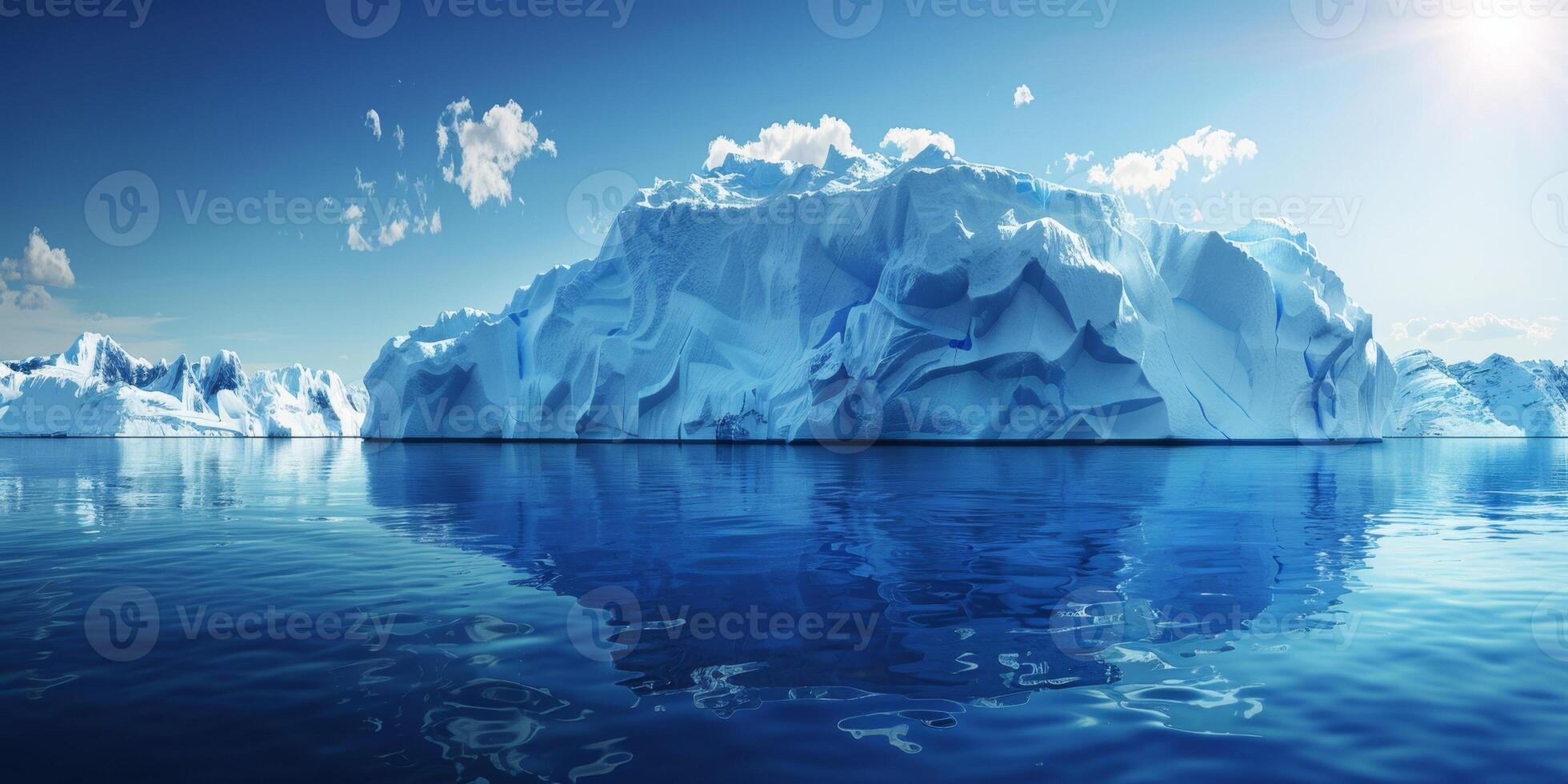 Iceberg in Antarctica photo