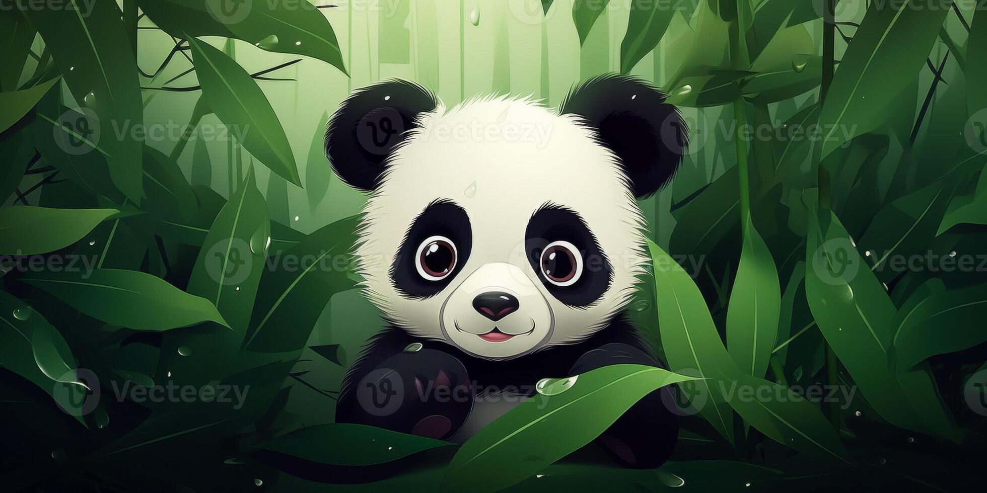 Panda in the wild photo