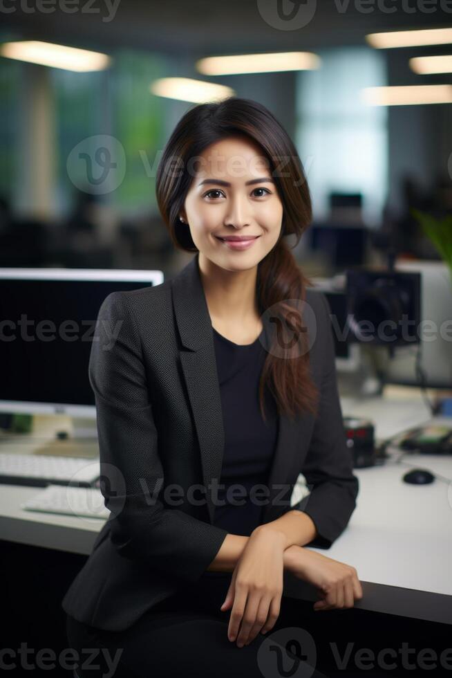 woman office manager photo