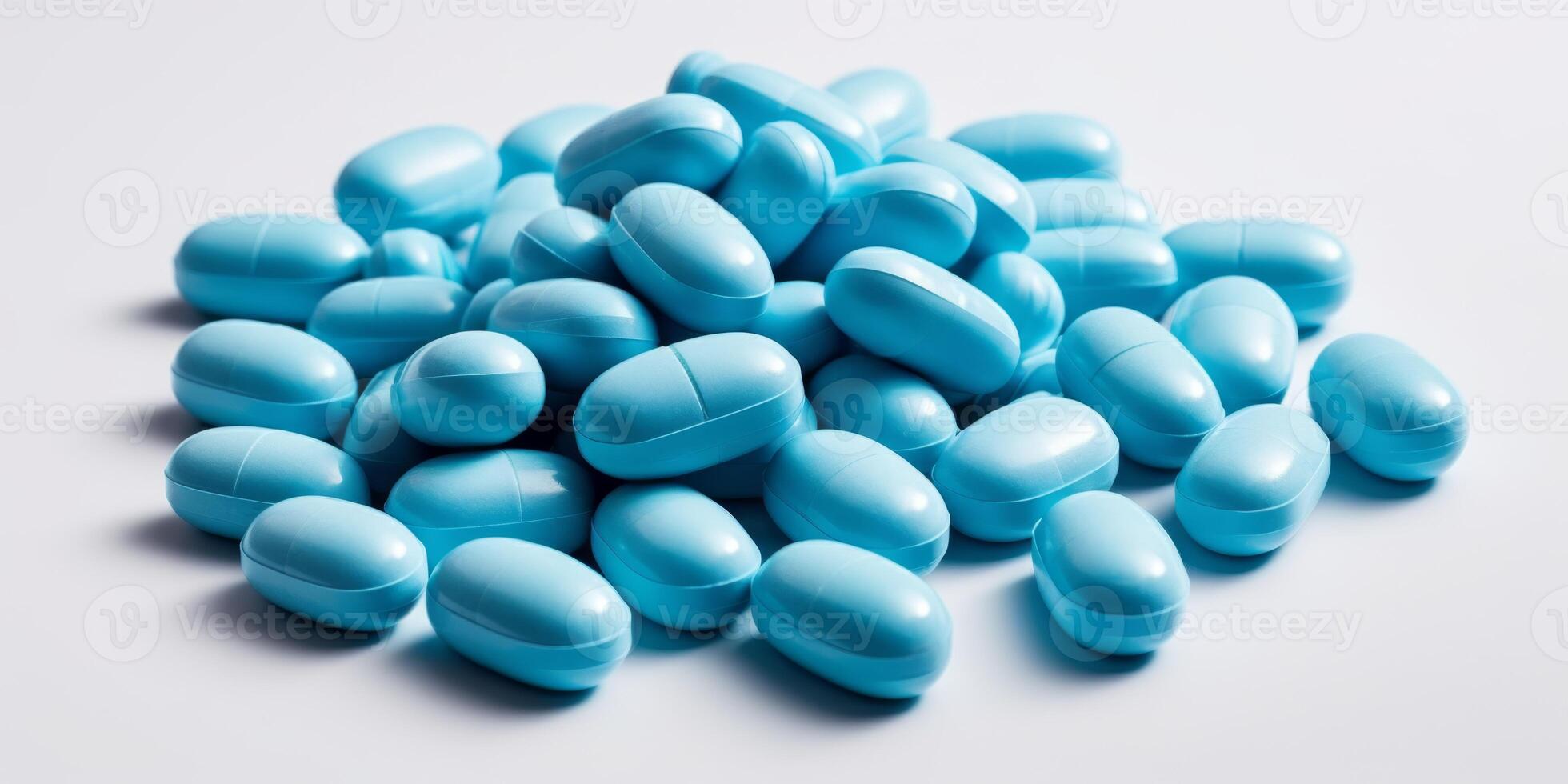scattered pills medicines photo