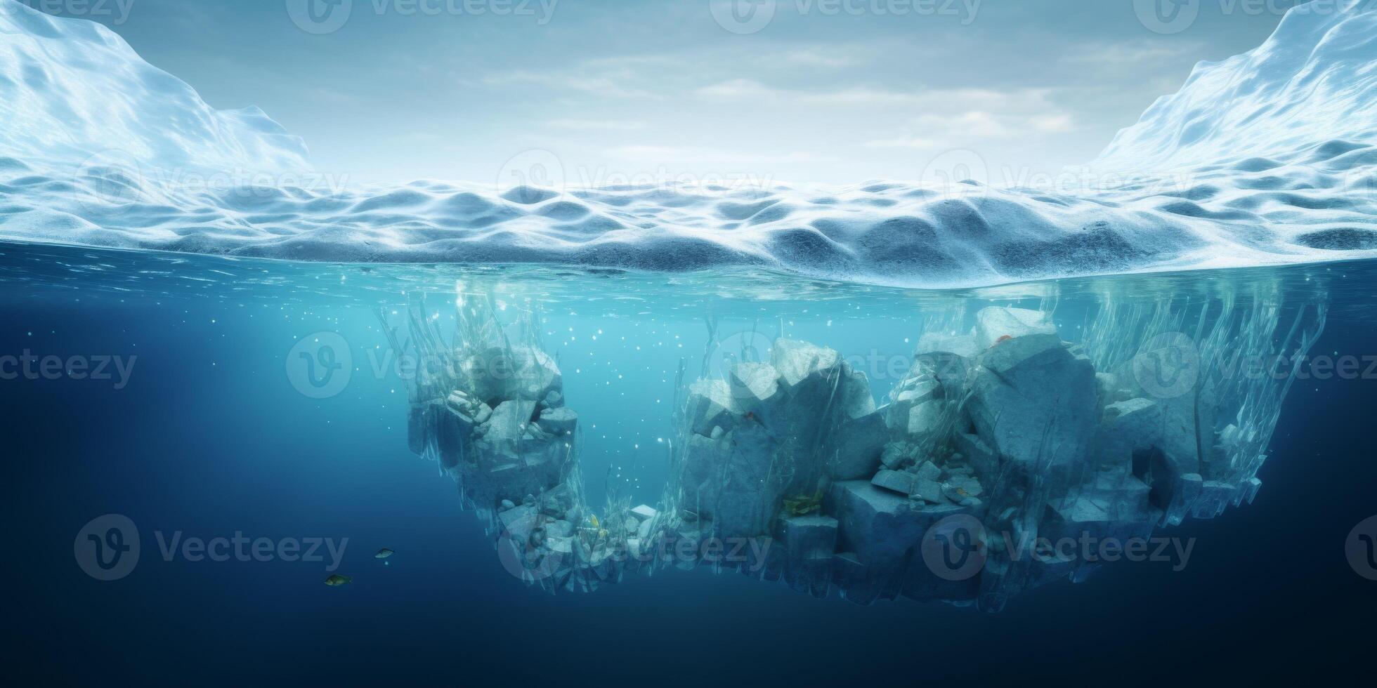 Antarctic sea iceberg photo