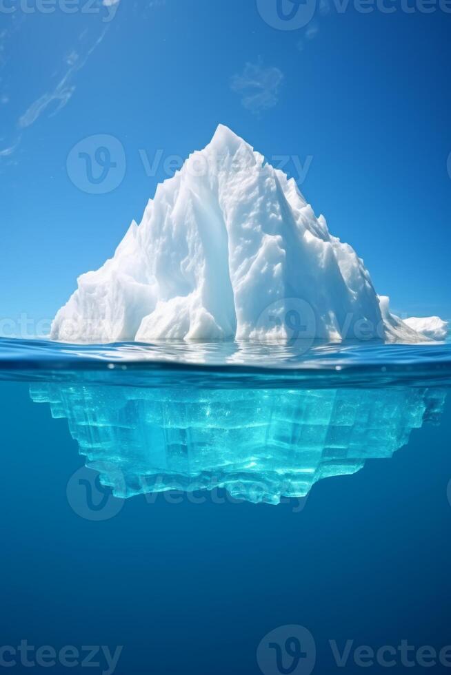 Antarctic sea iceberg photo