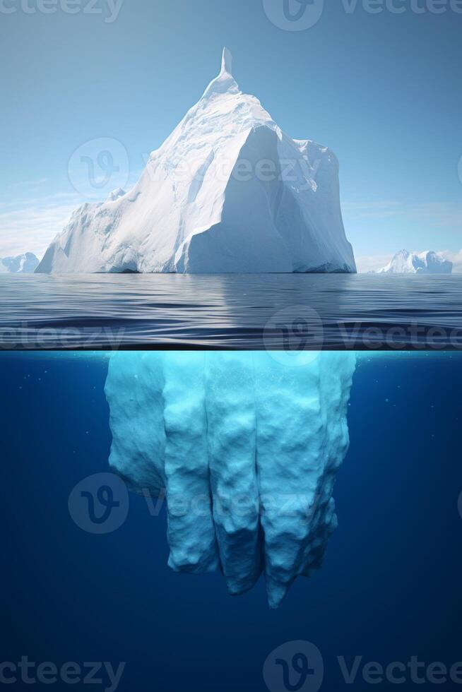 Antarctic sea iceberg photo