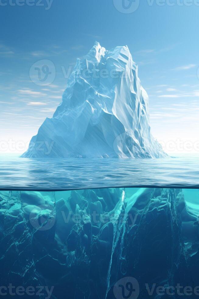 Antarctic sea iceberg photo