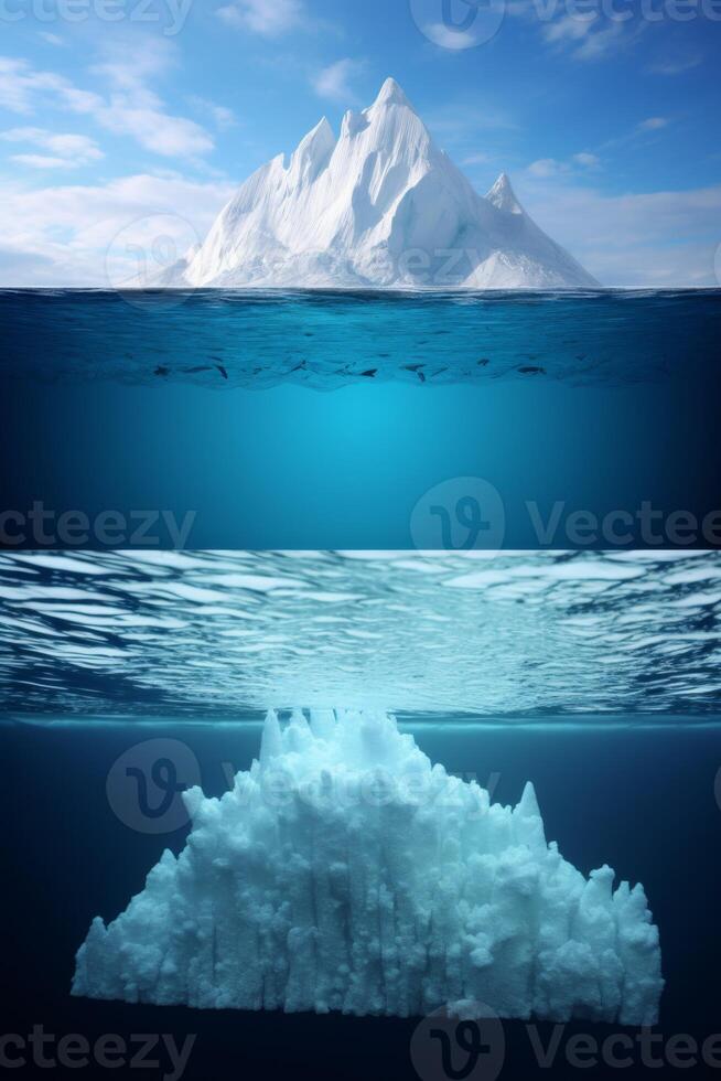 Antarctic sea iceberg photo