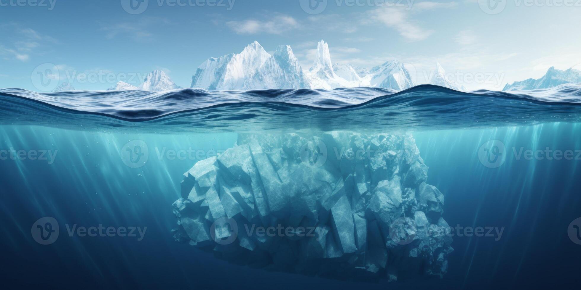 Antarctic sea iceberg photo