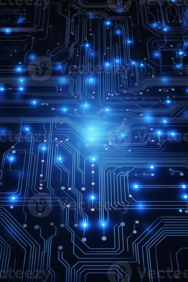 chips on motherboard photo