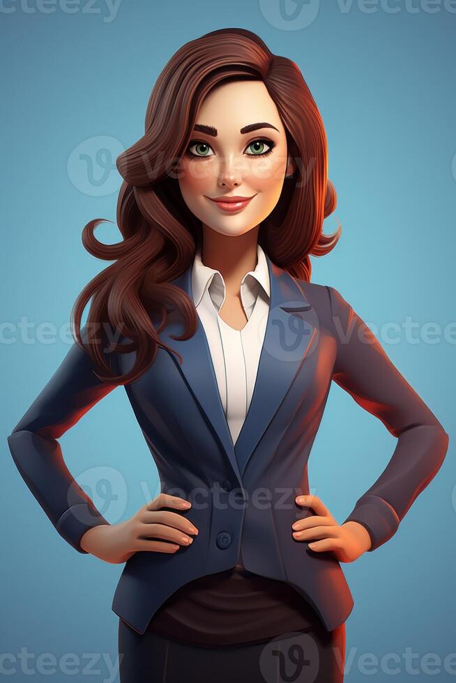 confident business woman photo