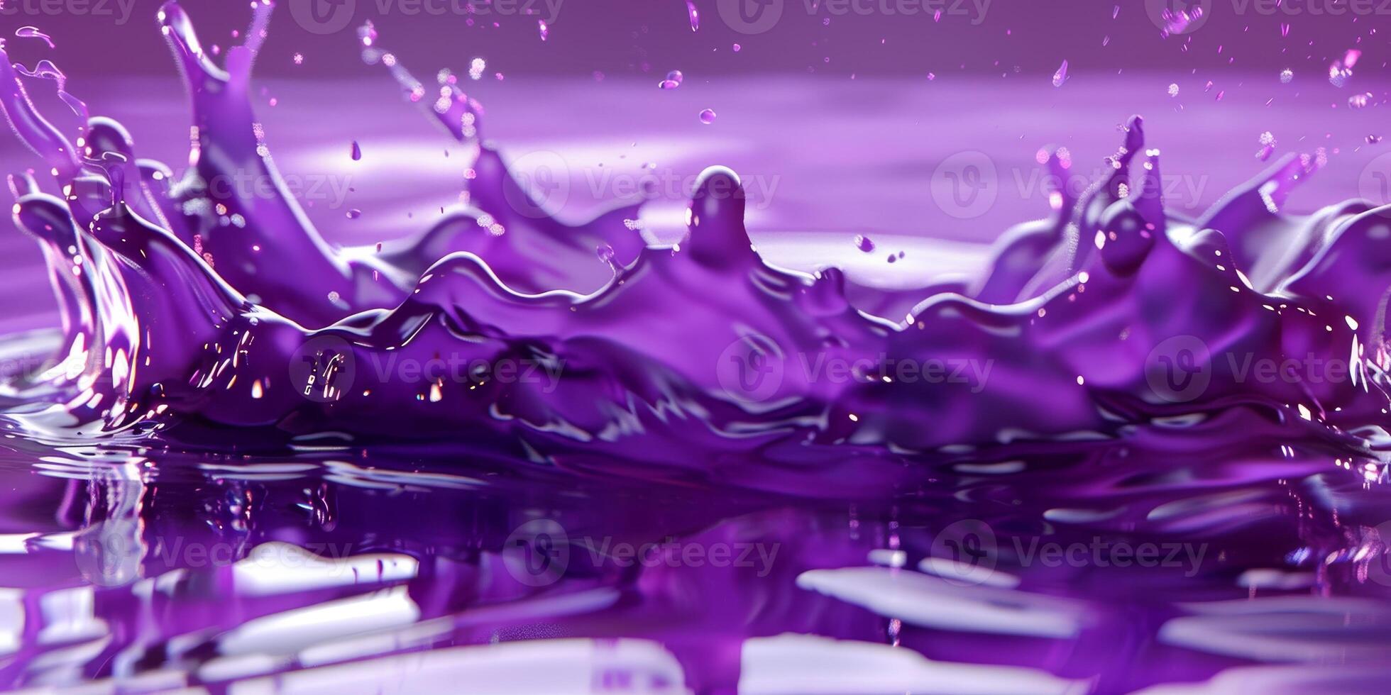 Splash of fluid photo
